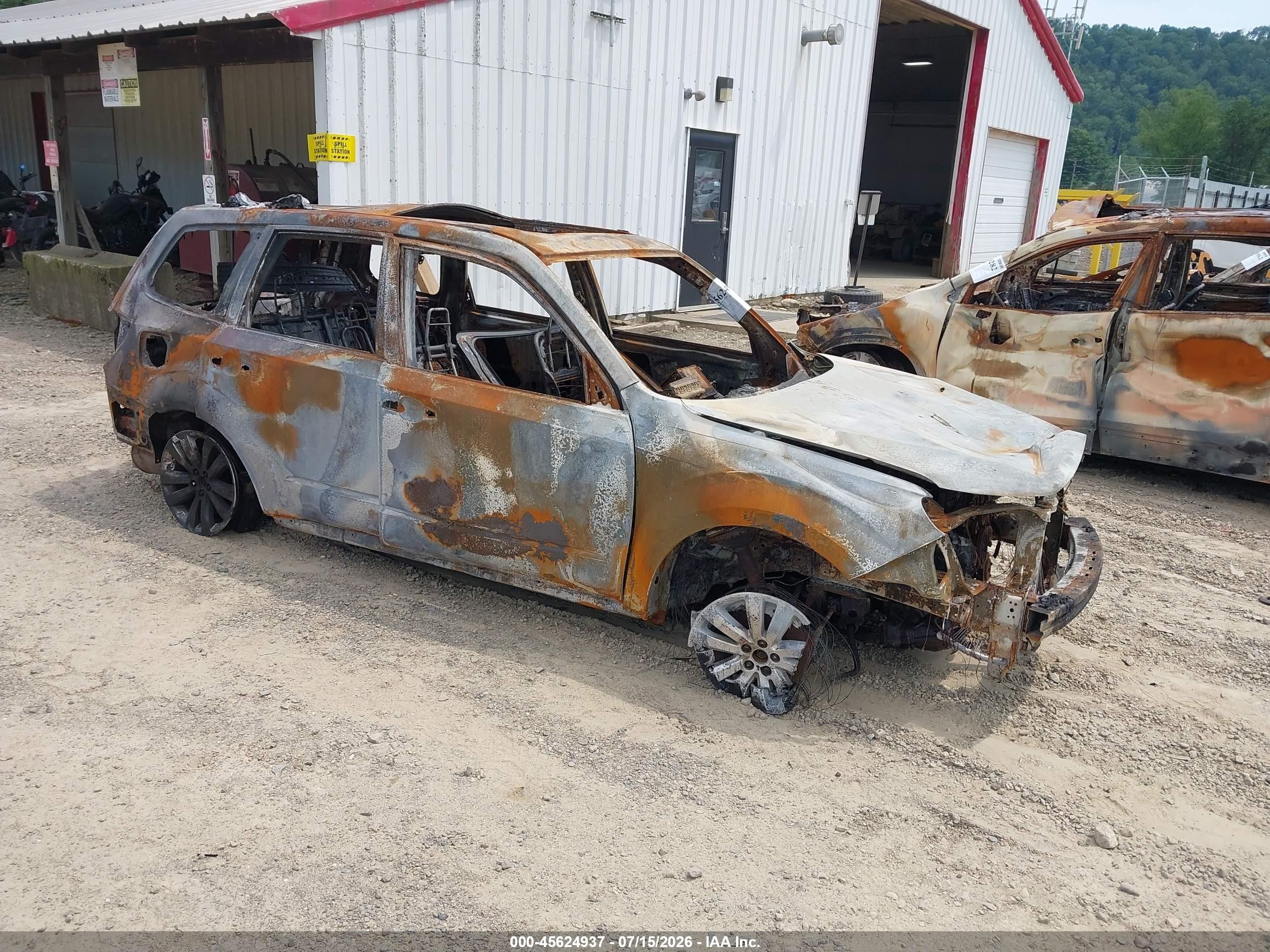 2012 Subaru Forester X Premium, VIN JF2SHADC0CH450122 — Burn