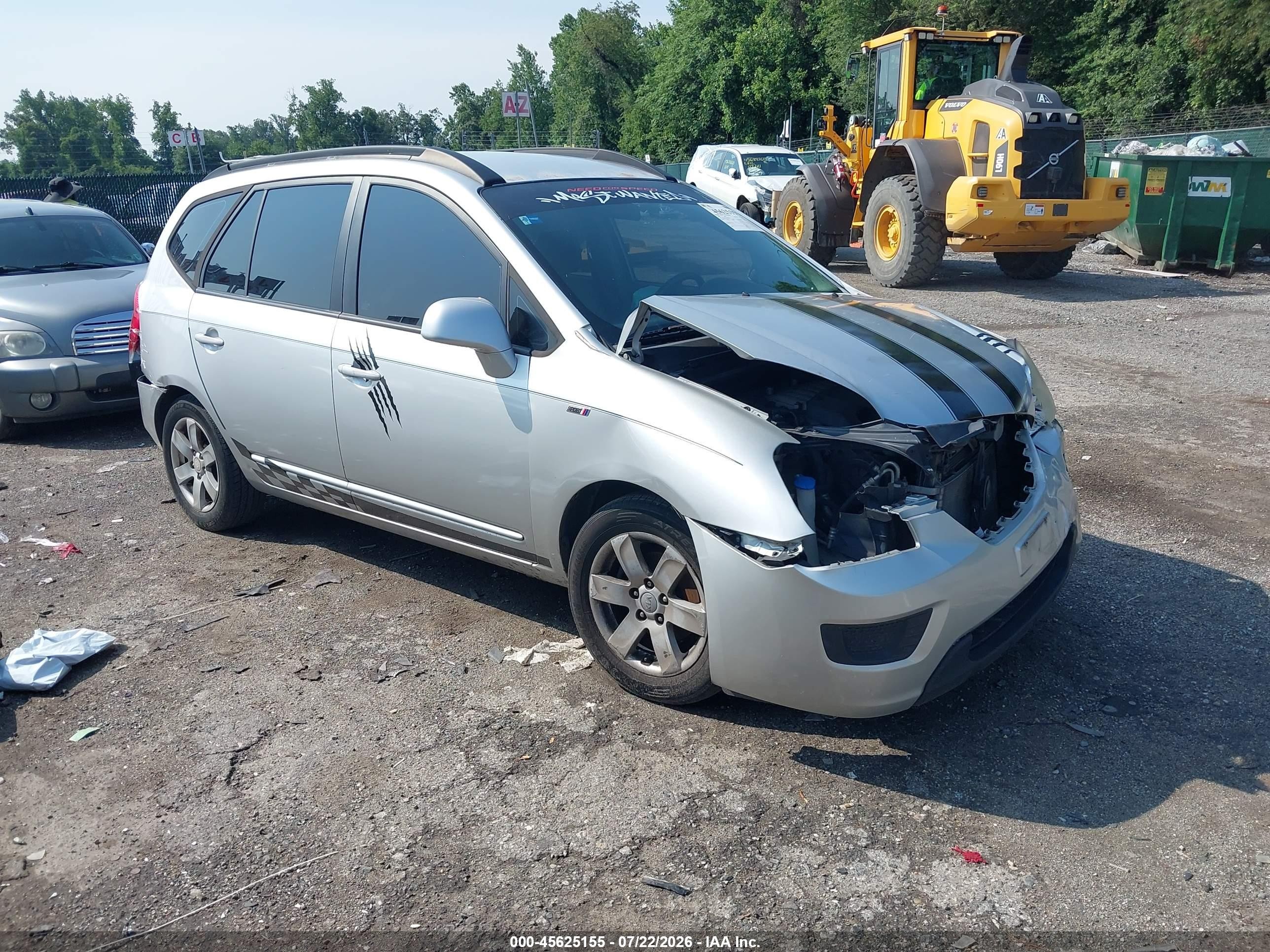 2008 Kia Rondo EX, VIN KNAFG526887131195 — All over