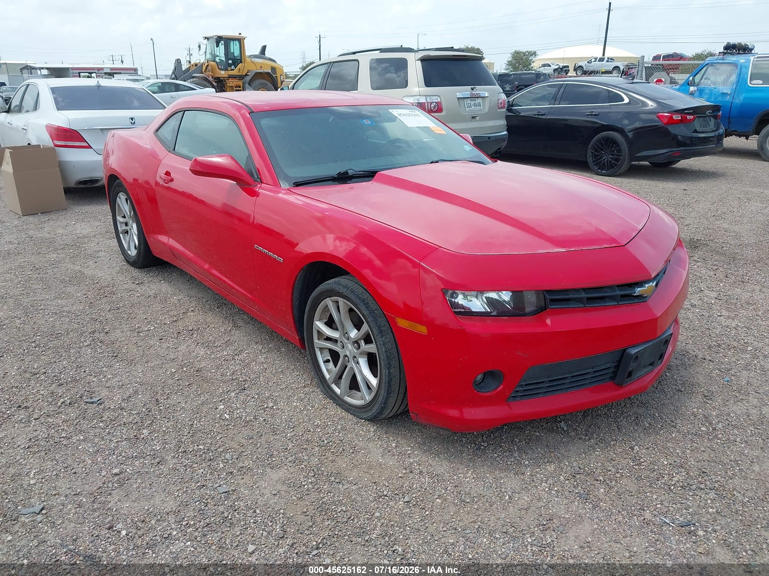 2015 Chevrolet Camaro LT, VIN 2G1FD1E32F9207178 — Normal wear