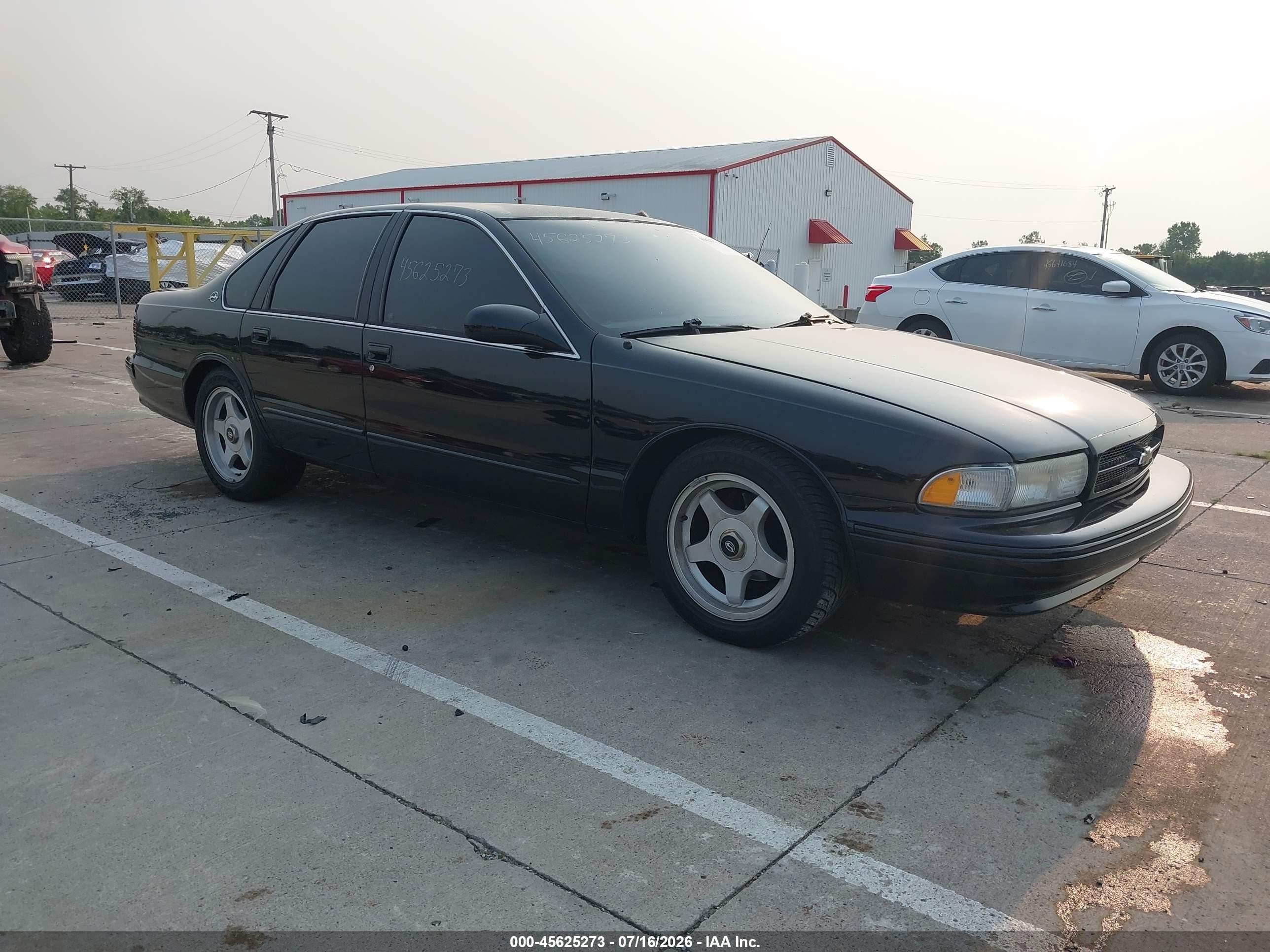 1996 Chevrolet Caprice 1SA Special Value, VIN 1G1BL52P4TR104572 — Hail