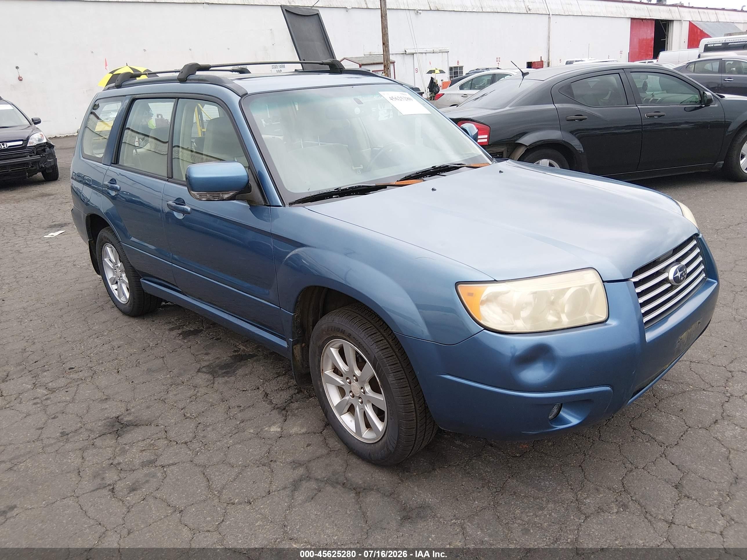 2007 Subaru Forester X, VIN JF1SG65677H707456 — Обычный износ