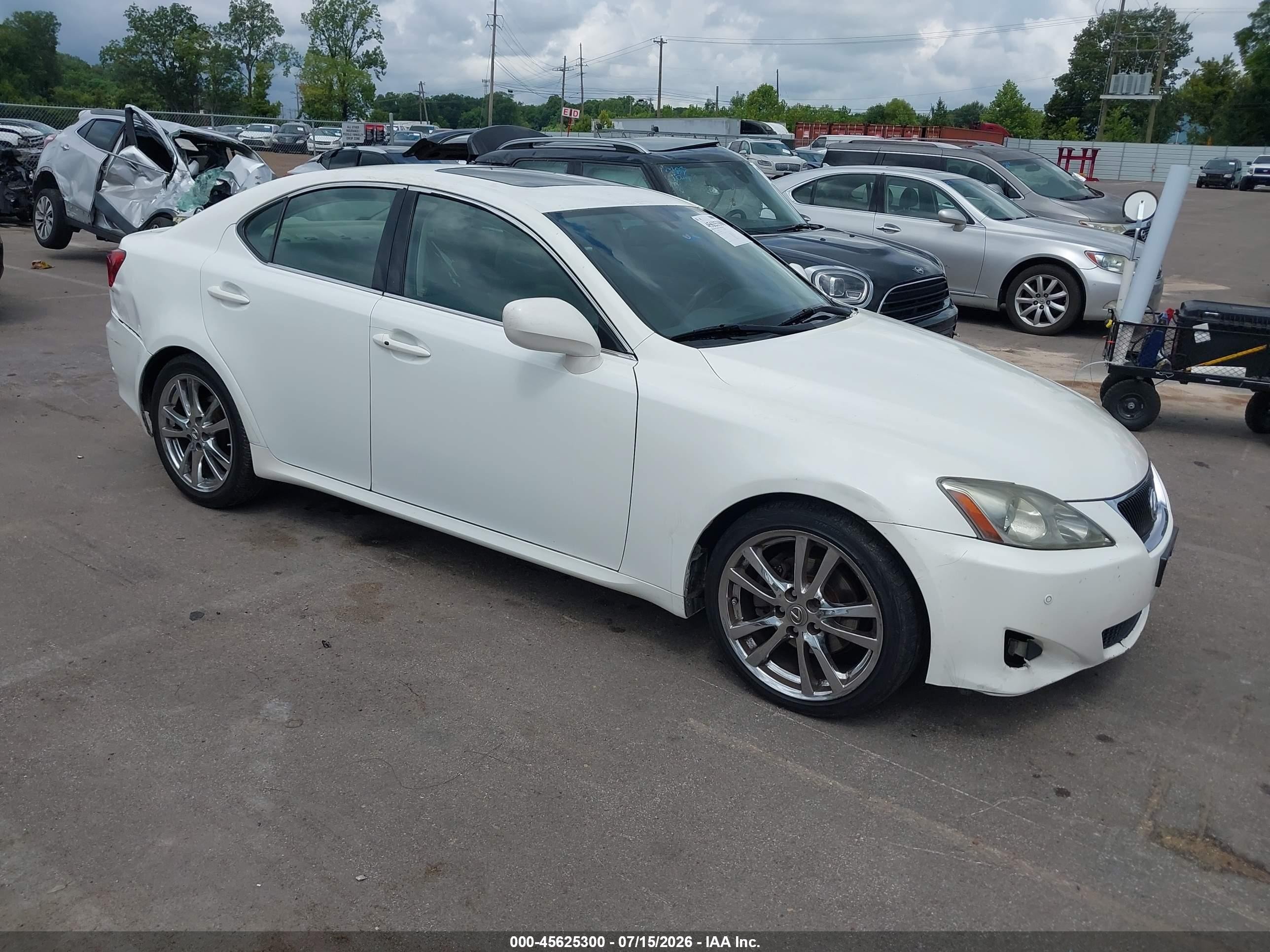 2006 Lexus IS 250, VIN JTHBK262062014953 — Not stated