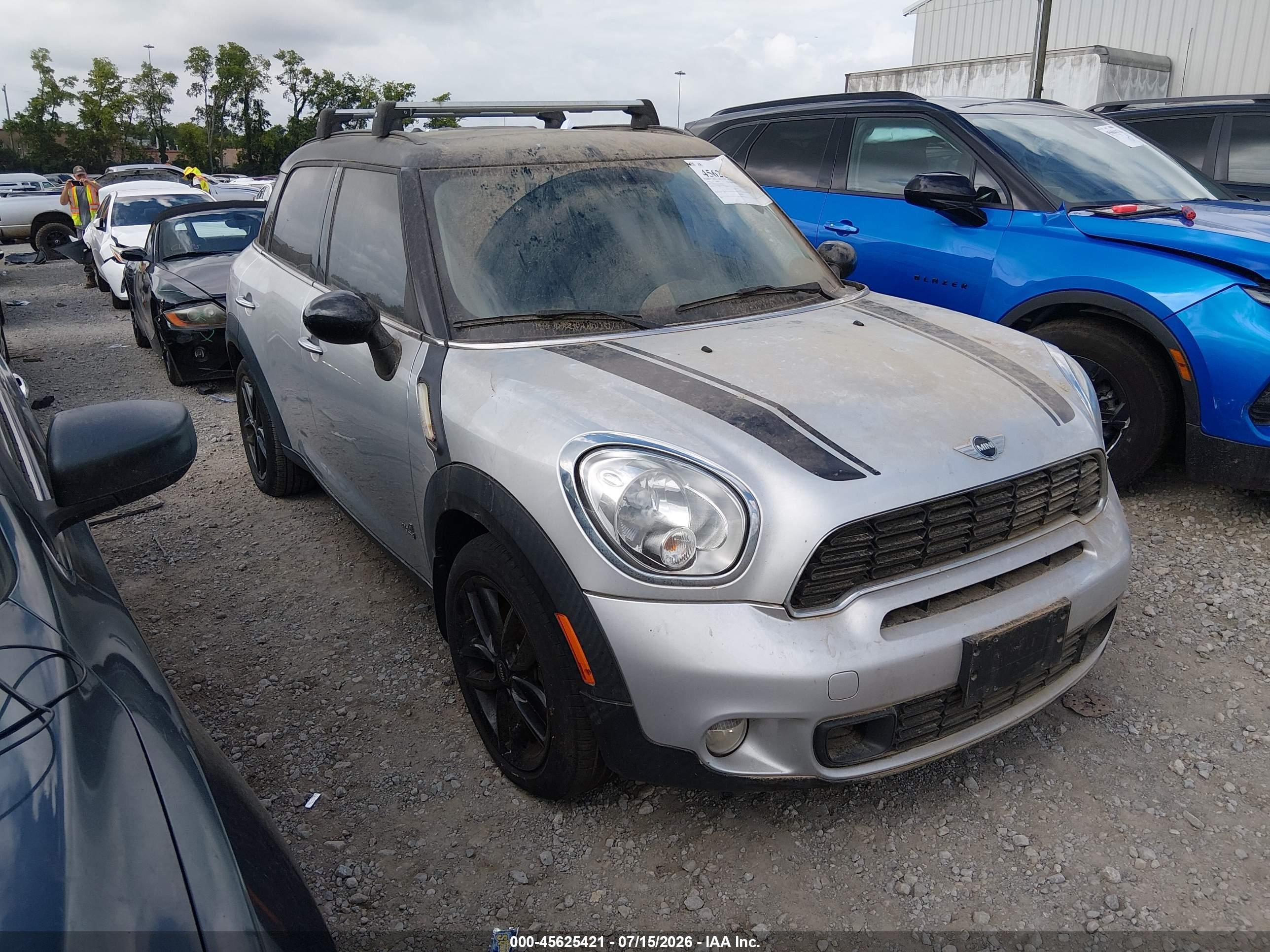 2014 MINI Countryman S, VIN WMWZC5C50EWP36912 — Normal wear