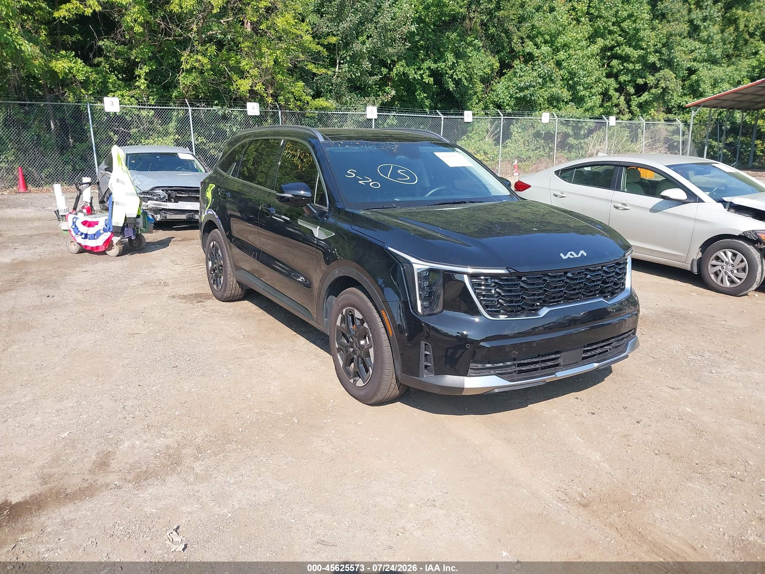 2025 Kia Sorento S, VIN 5XYRL4JC0SG377164 — Side