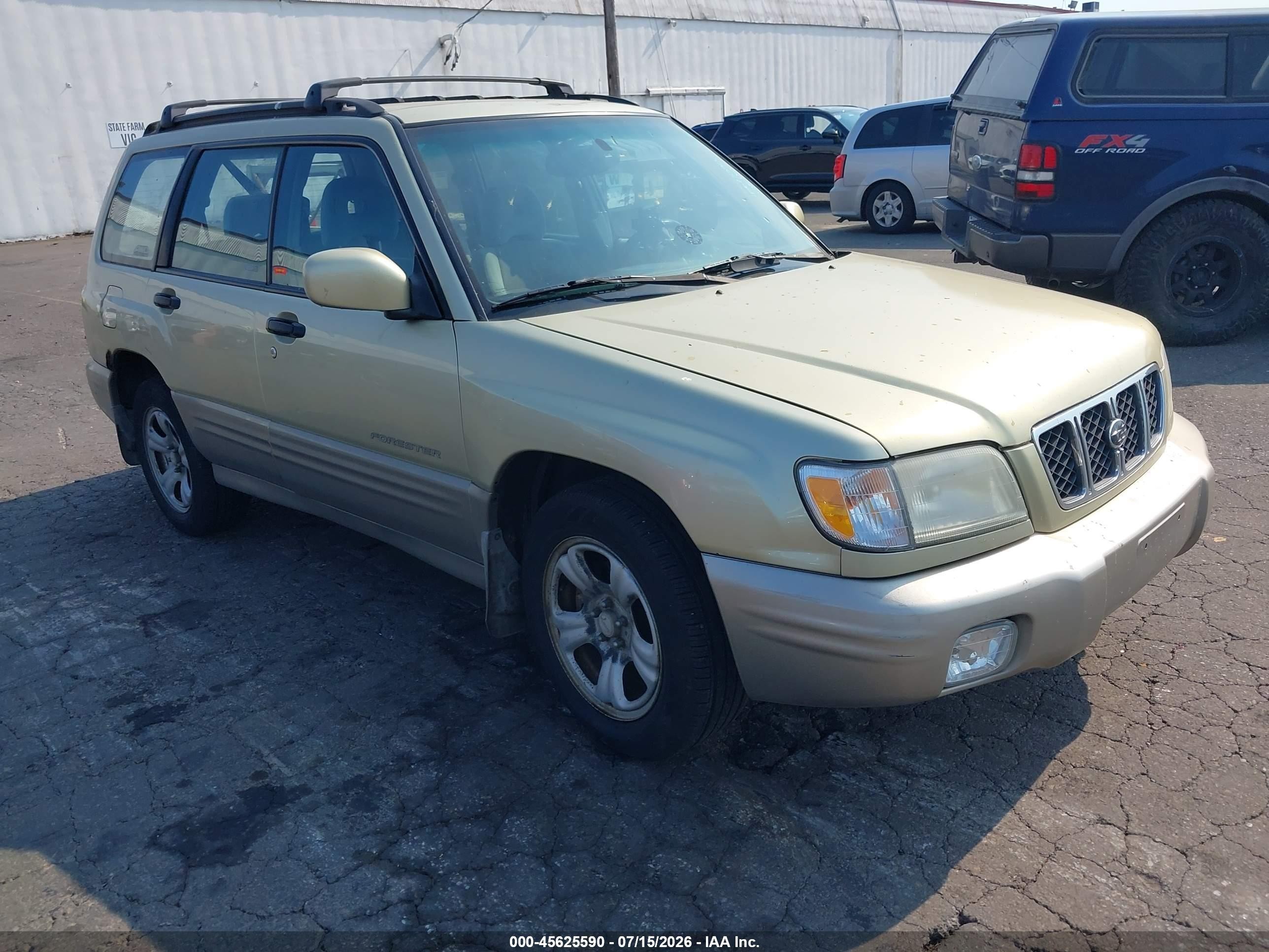 2001 Subaru Forester S, VIN JF1SF65521H758249 — Обычный износ
