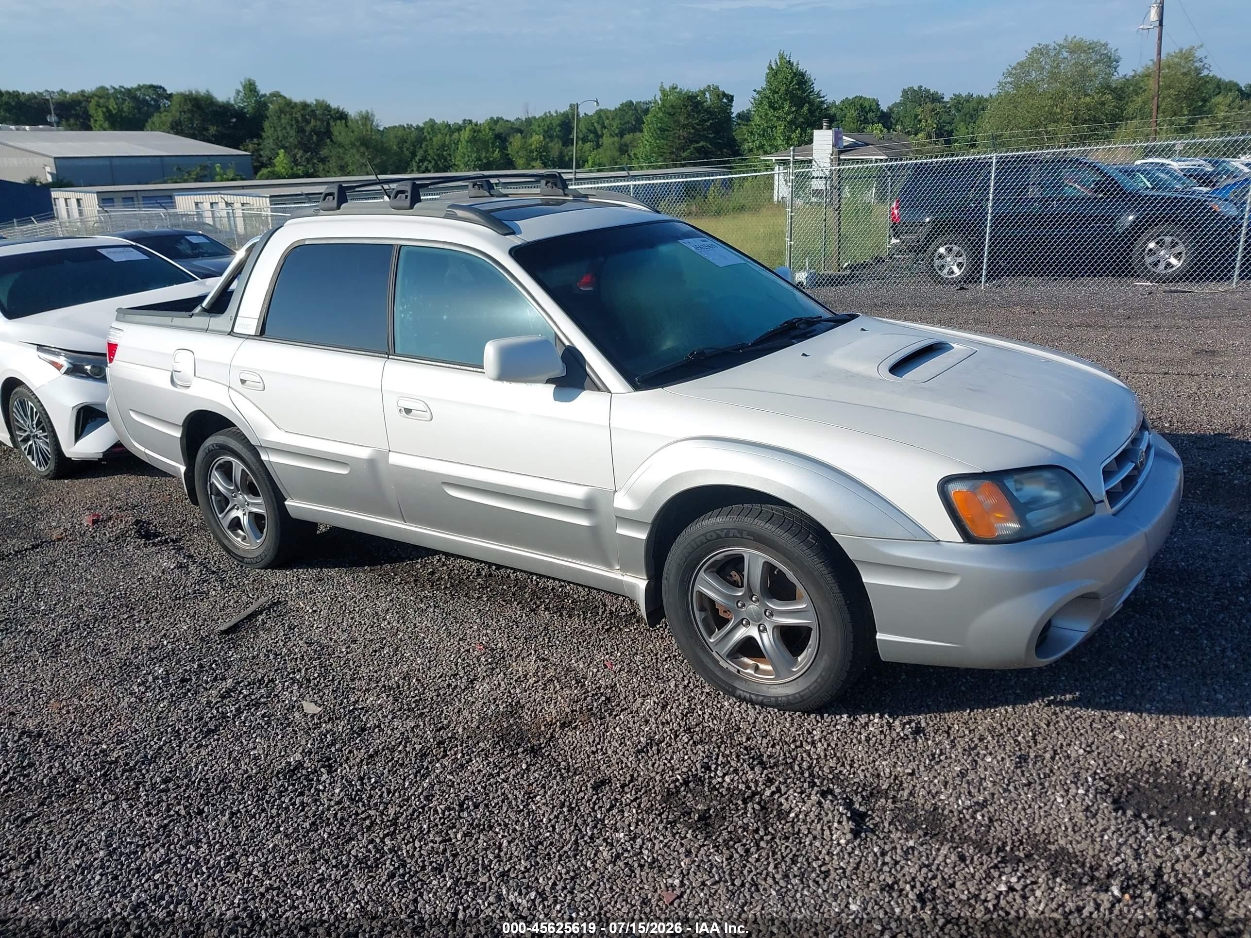 2005 Subaru Baja Turbo, VIN 4S4BT63C856100596 — Normal wear