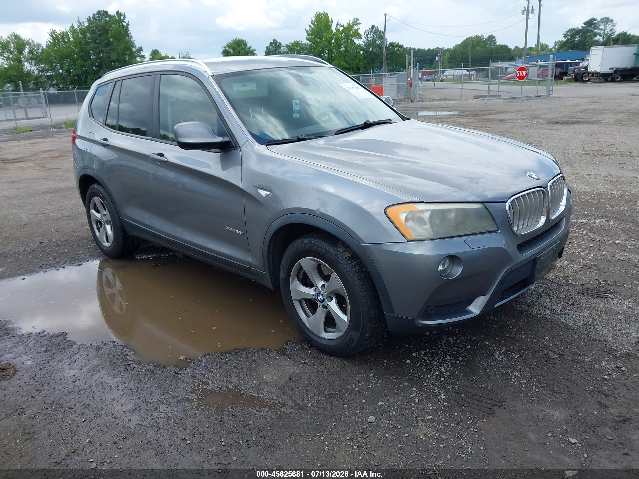2011 BMW X3 28i, VIN 5UXWX5C56BL711602 — Normal wear