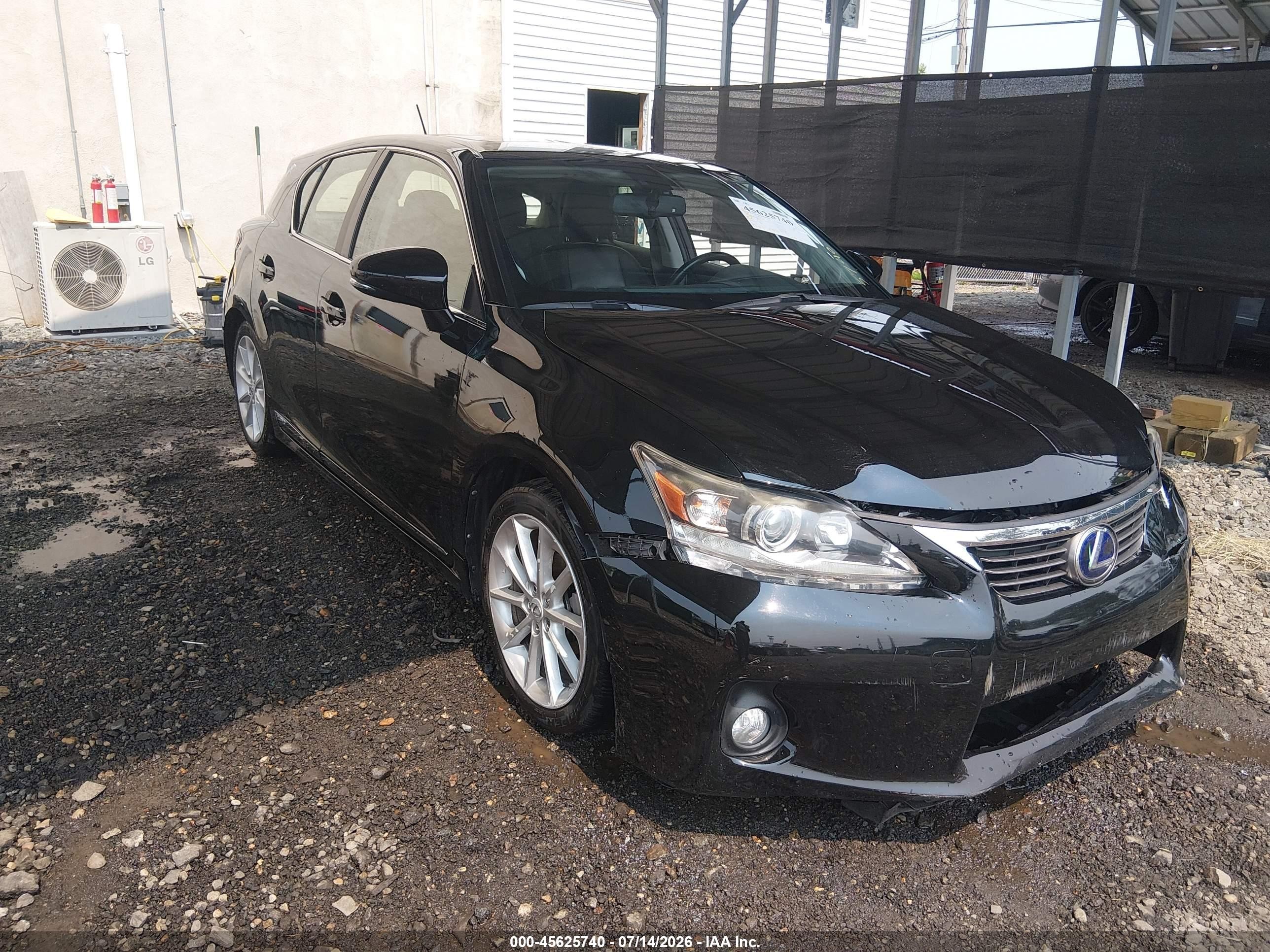2012 Lexus CT 200h Premium, VIN JTHKD5BH4C2080326 — All over