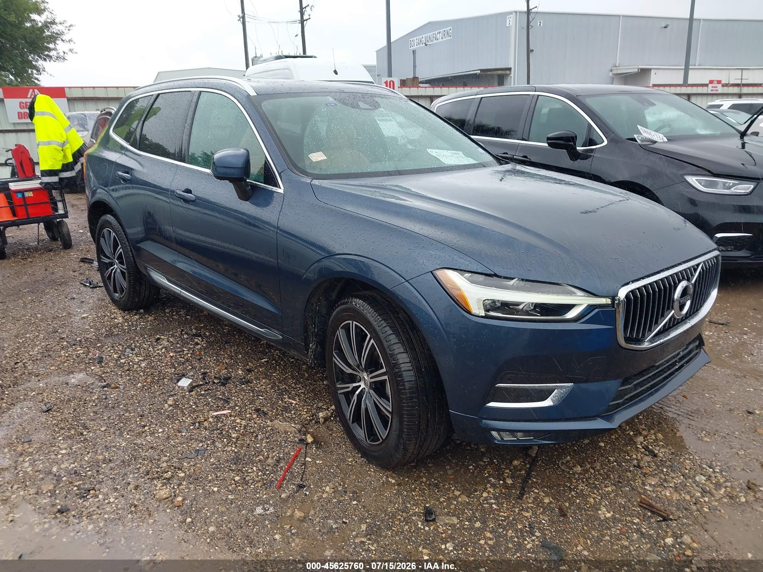 2021 Volvo XC60 Inscription, VIN YV4102RL3M1696640 — Water / flood