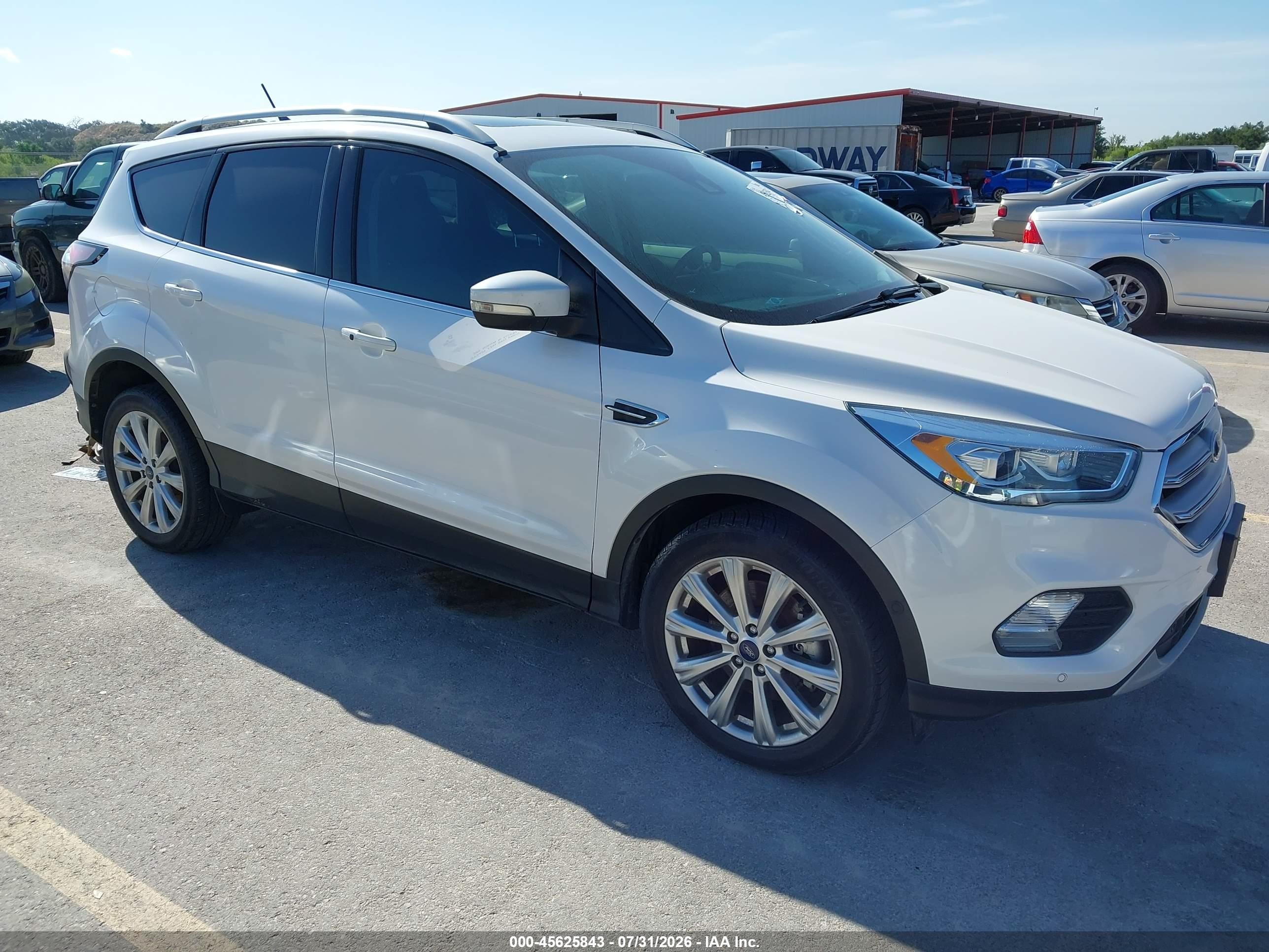 2018 Ford Escape Titanium, VIN 1FMCU0J95JUA22077 — Normal wear