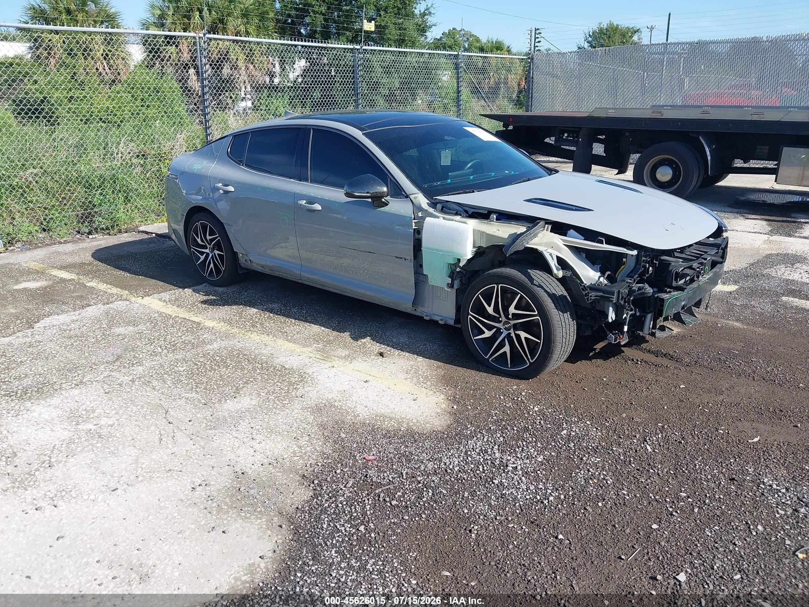 2023 Kia Stinger GT-Line, VIN KNAE35LD1P6136862 — Side