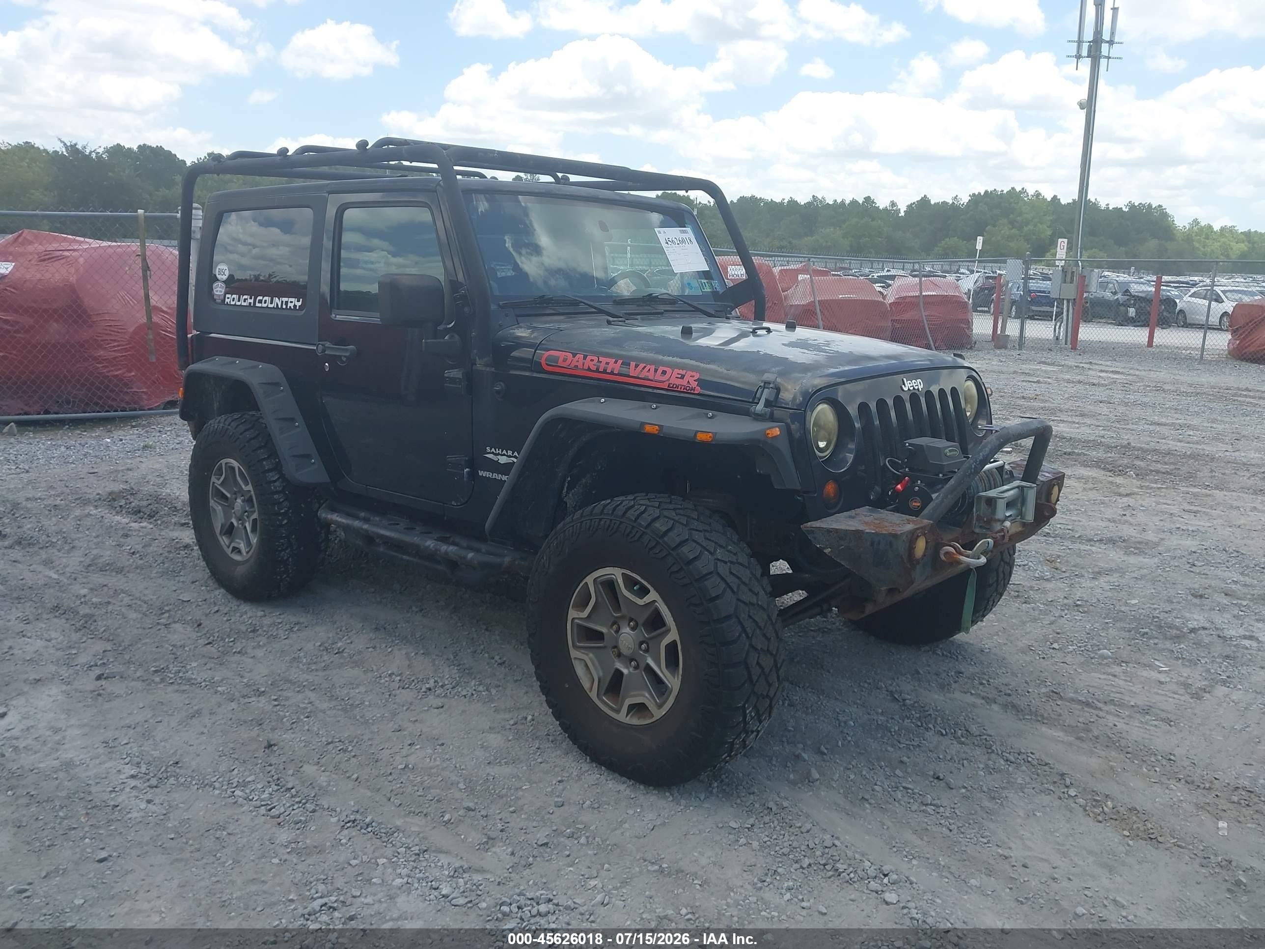 2008 Jeep Wrangler Sahara, VIN 1J4FA54168L578941 — Normal wear