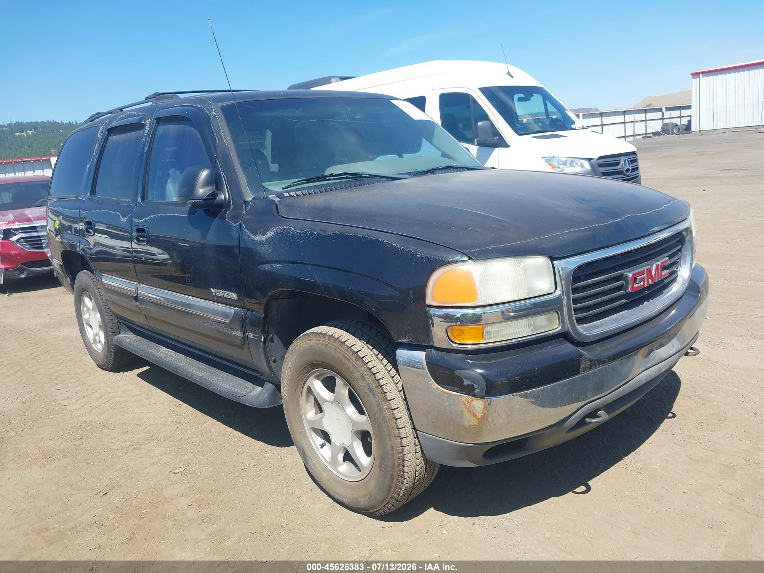 2001 GMC Yukon SLE, VIN 1GKEK13V21J262759 — Обычный износ