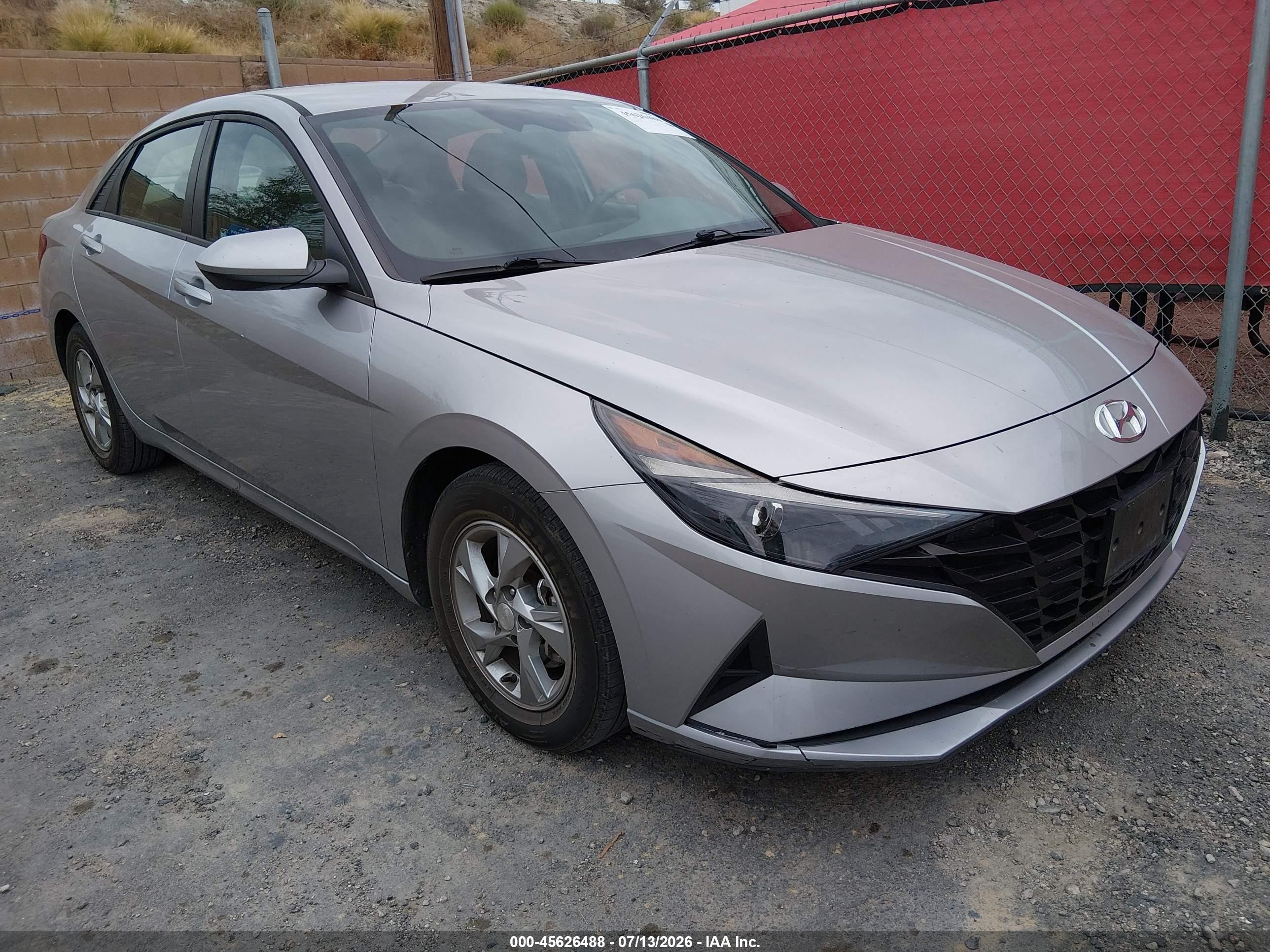 2021 Hyundai Elantra SE, VIN 5NPLL4AG5MH042910 — Side