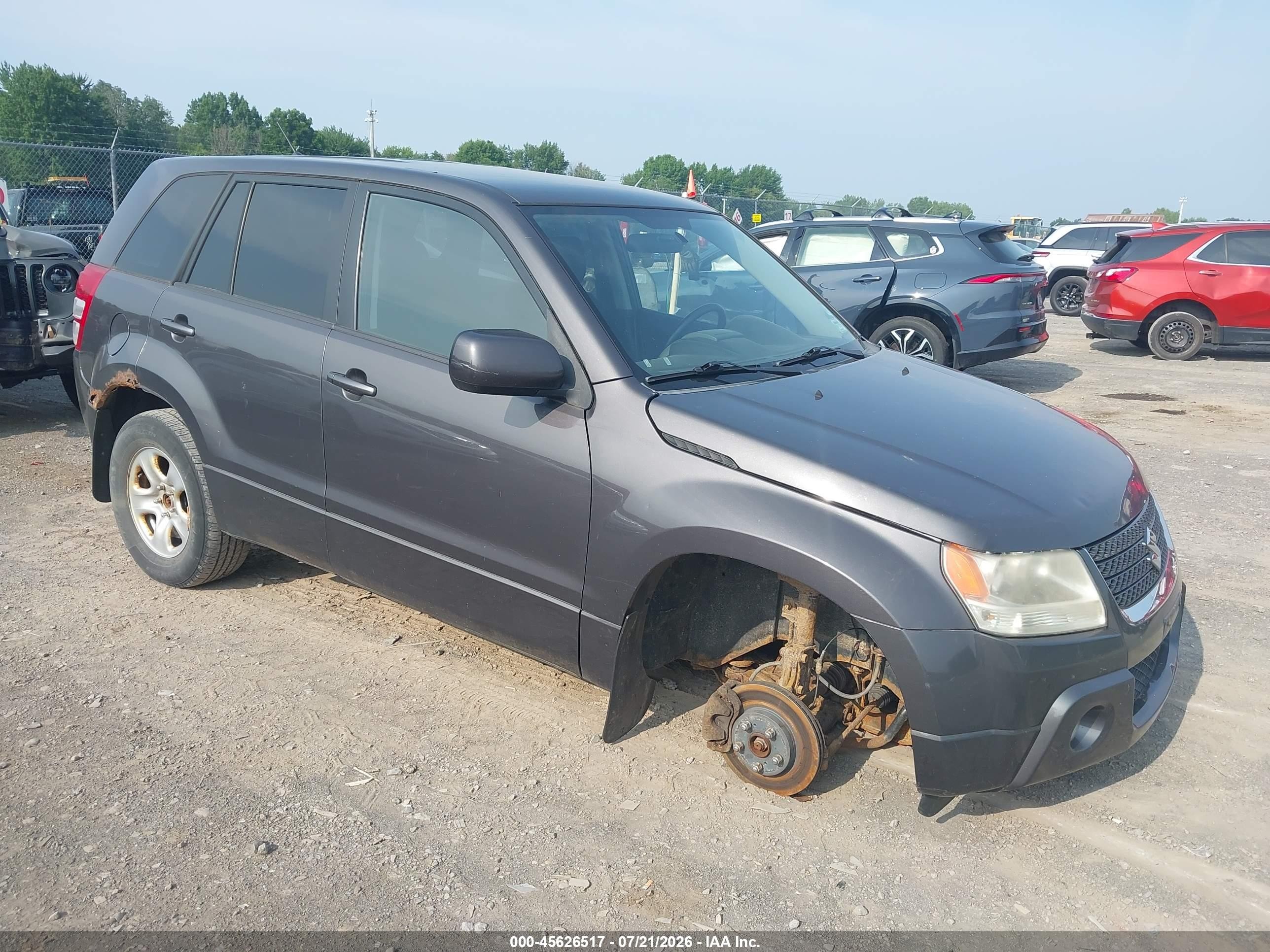 2011 Suzuki Grand Vitara Premium, VIN JS3TD0D22B4100403 — Normal wear
