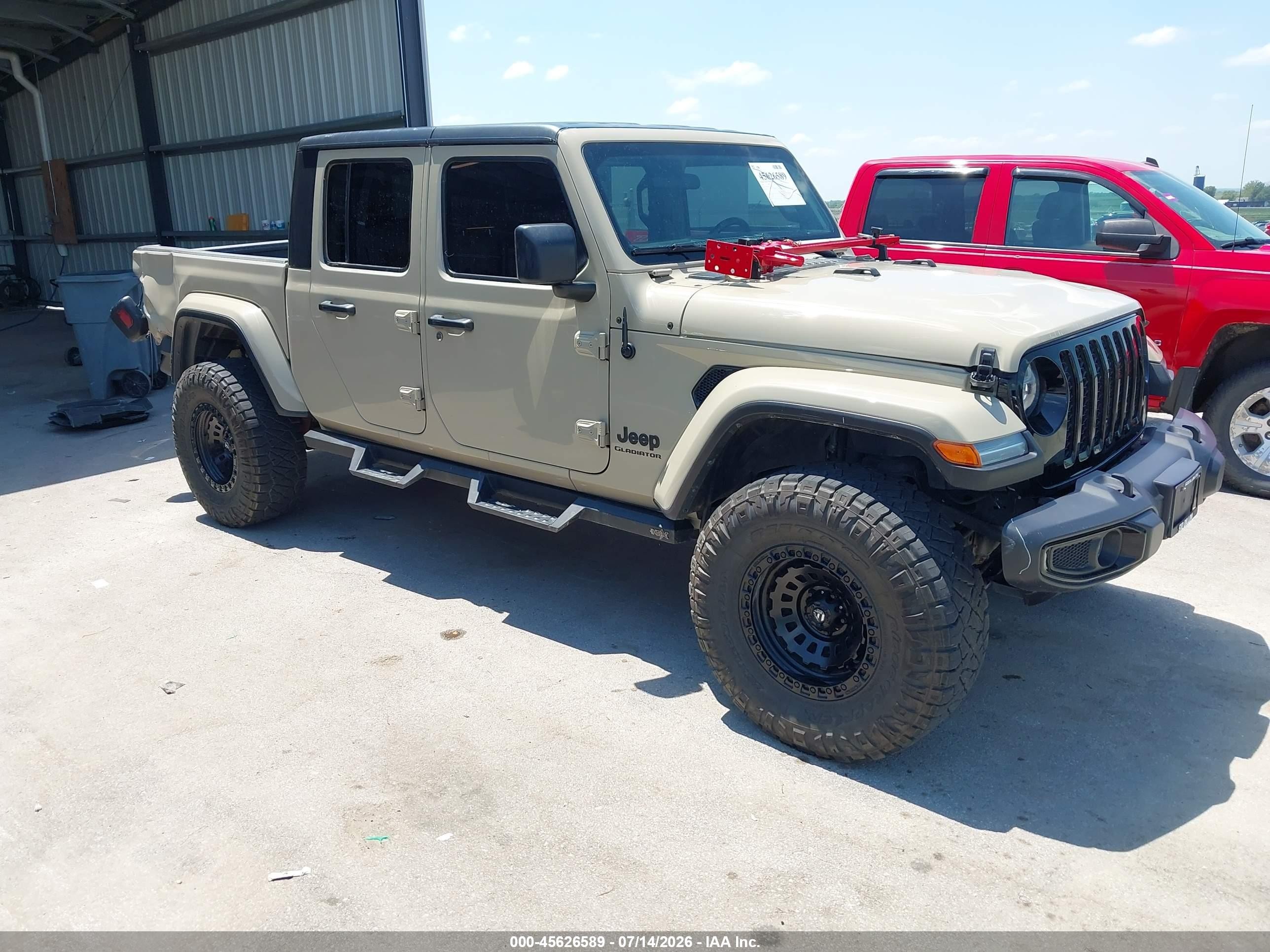 2022 Jeep Gladiator Texas Trail, VIN 1C6HJTAG5NL173166 — All over