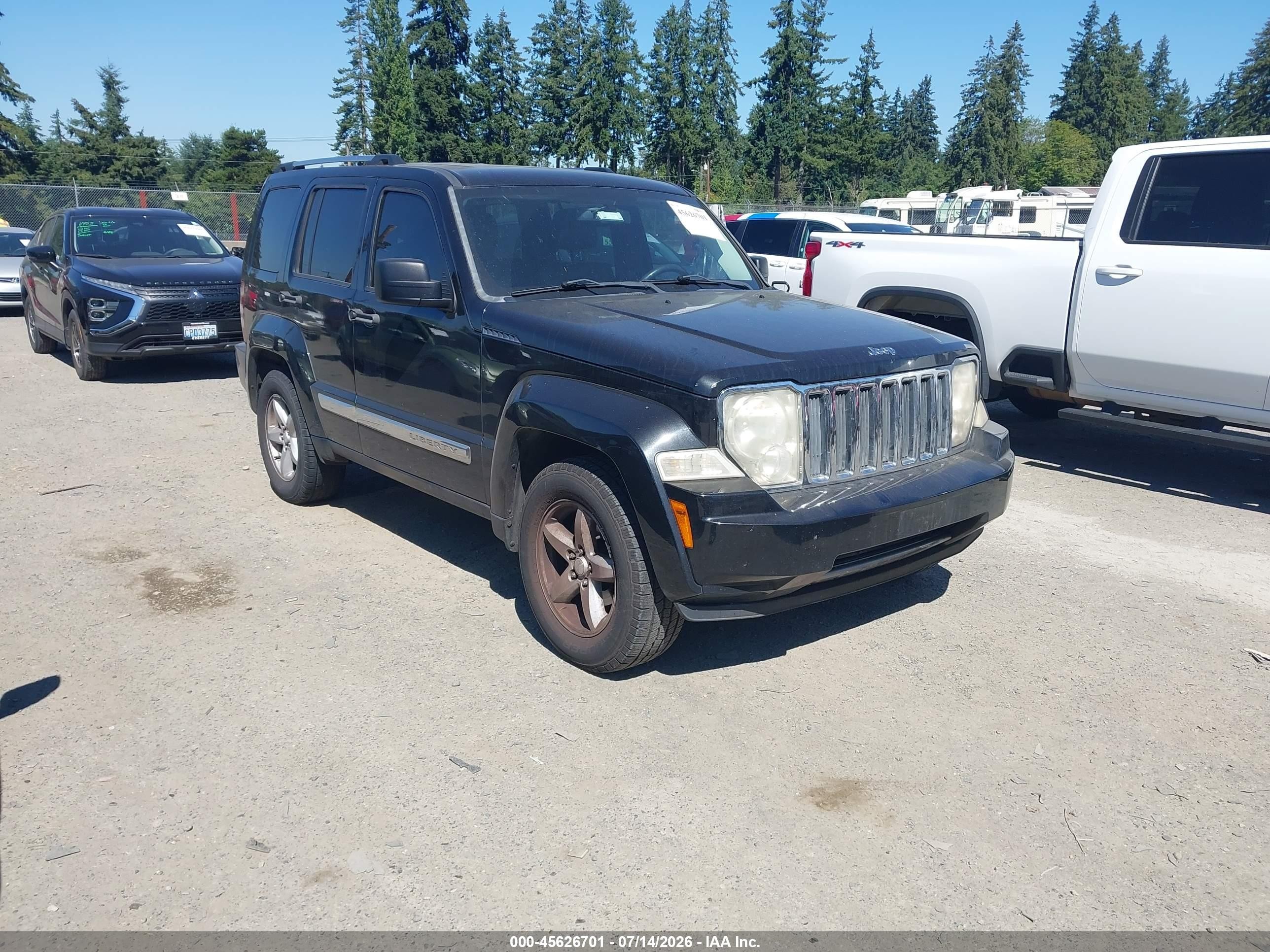 2012 Jeep Liberty Limited, VIN 1C4PJMCKXCW160677 — Перед