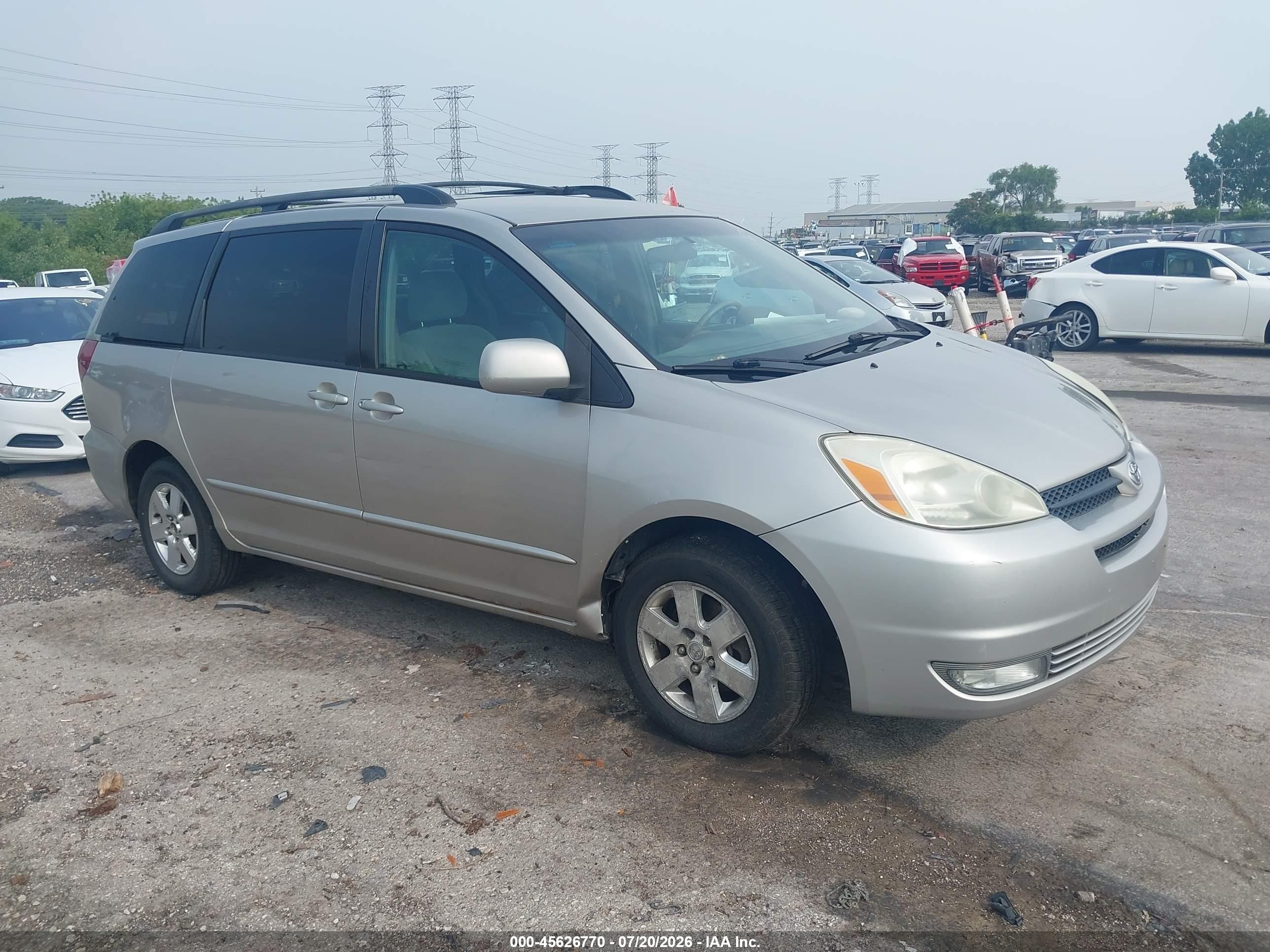2005 Toyota Sienna XLE Limited, VIN 5TDZA22C55S263693 — Механическое