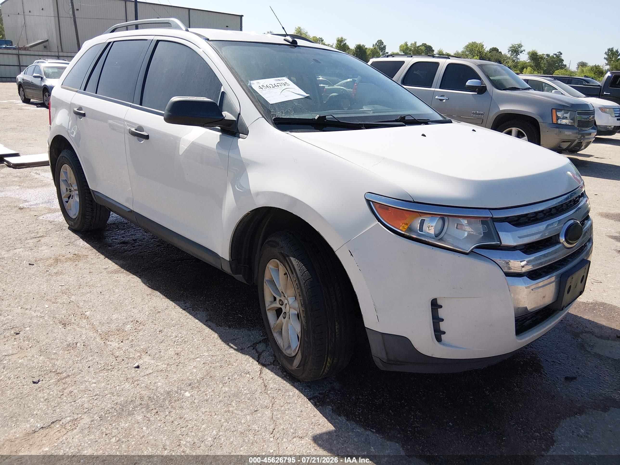 2013 Ford Edge SE, VIN 2FMDK3GC4DBA90153 — Normal wear