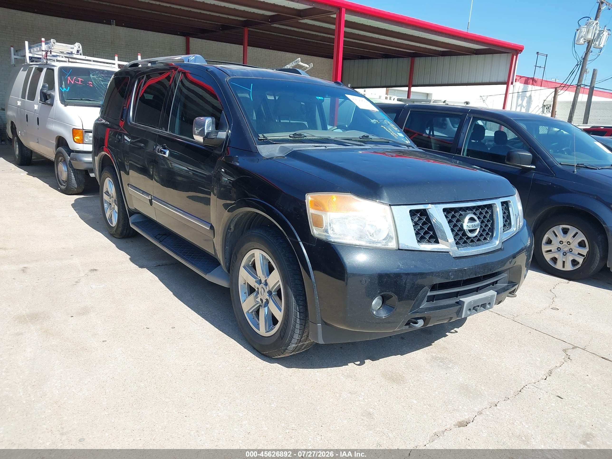 2012 Nissan Armada Platinum, VIN 5N1BA0NF8CN607267 — Normal wear