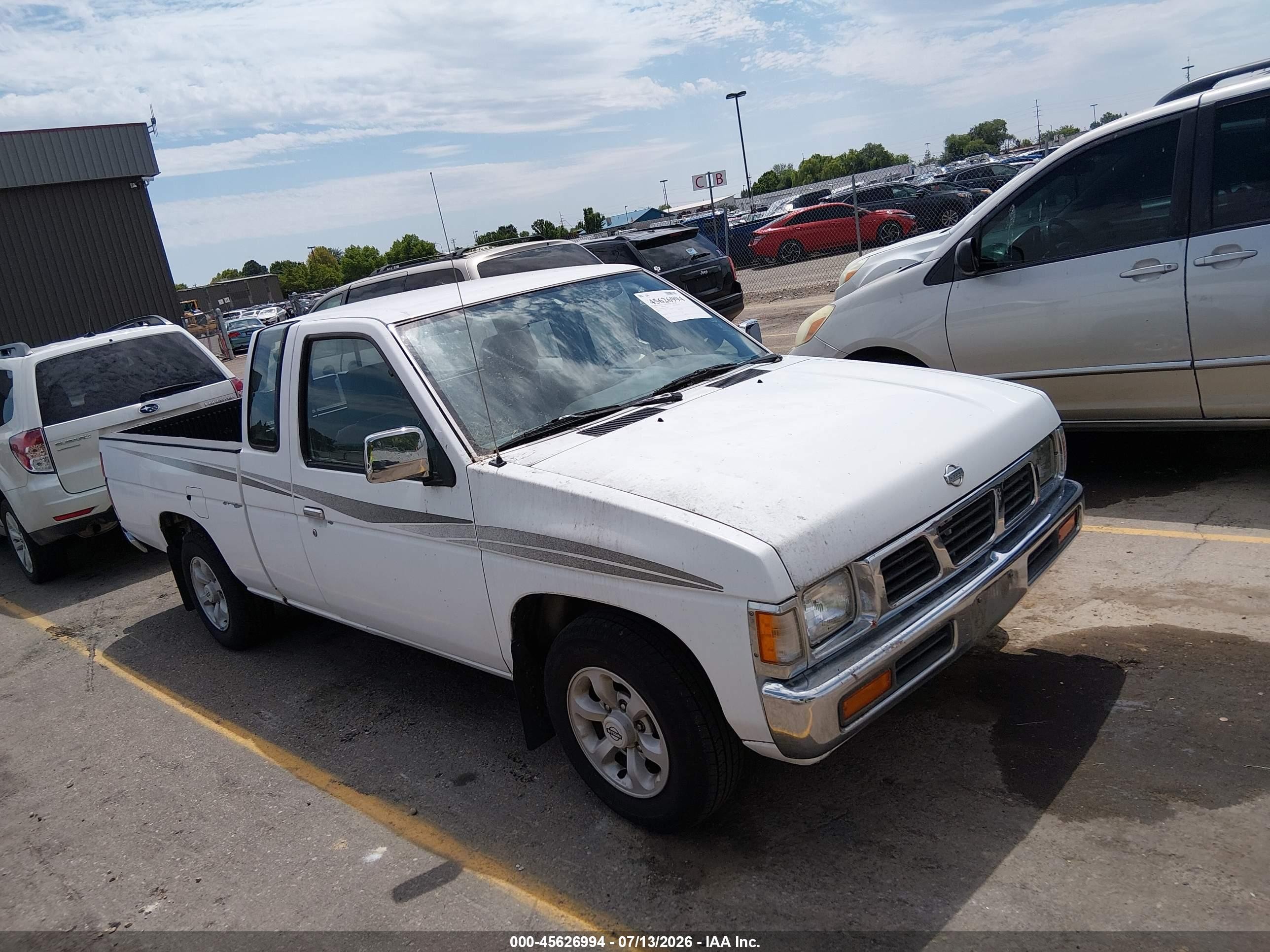 1997 Nissan Frontier XE, VIN 1N6SD16S1VC350140 — Normal wear