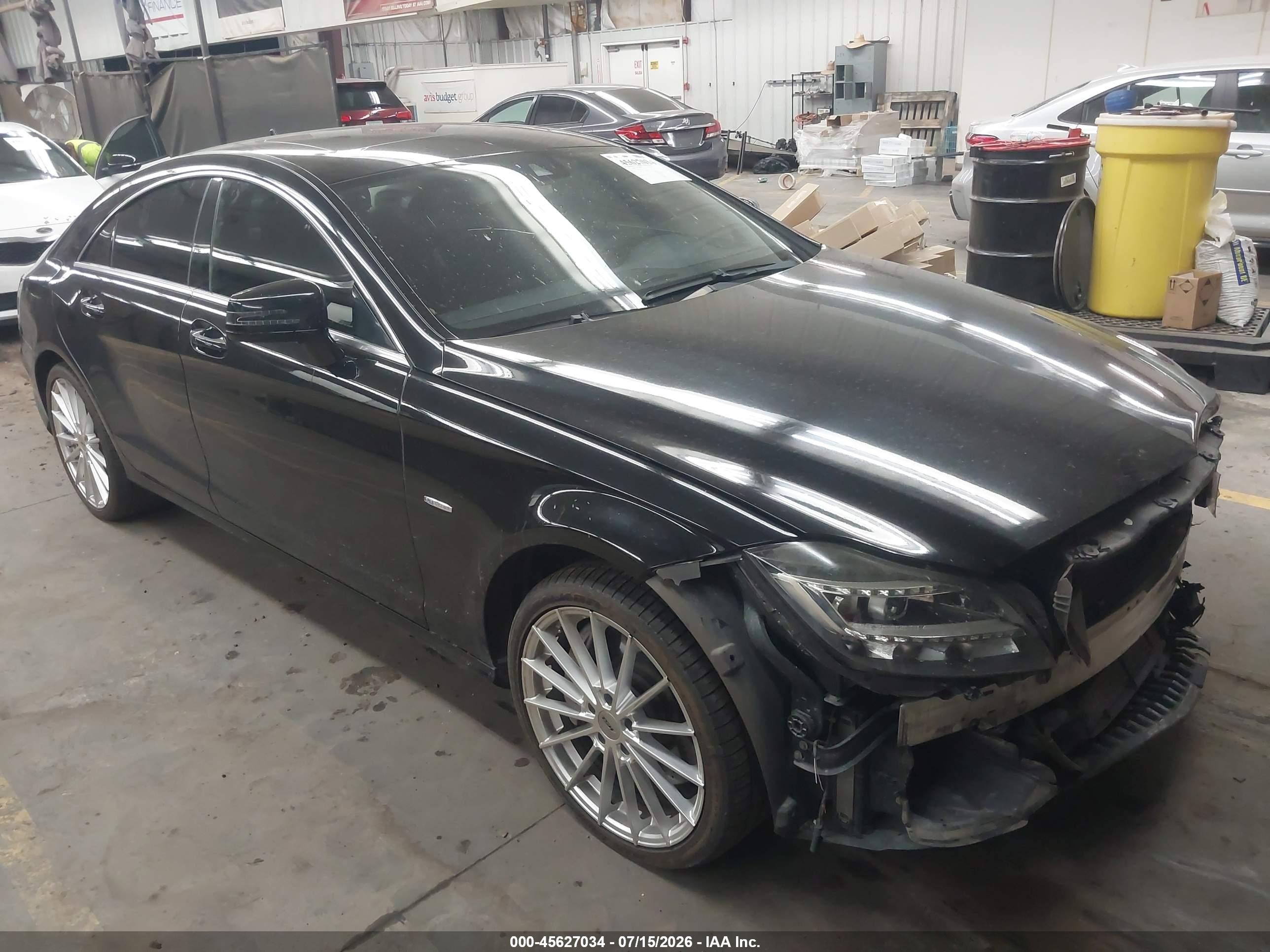 2012 Mercedes-Benz CLS 550, VIN WDDLJ7DB9CA051712 — Front end
