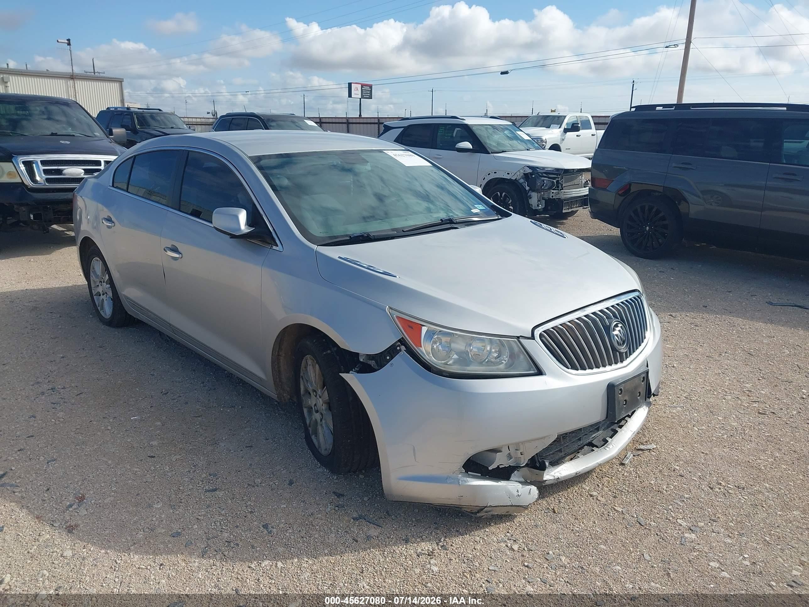 2013 Buick LaCrosse, VIN 1G4GA5ER0DF181017 — Repossession