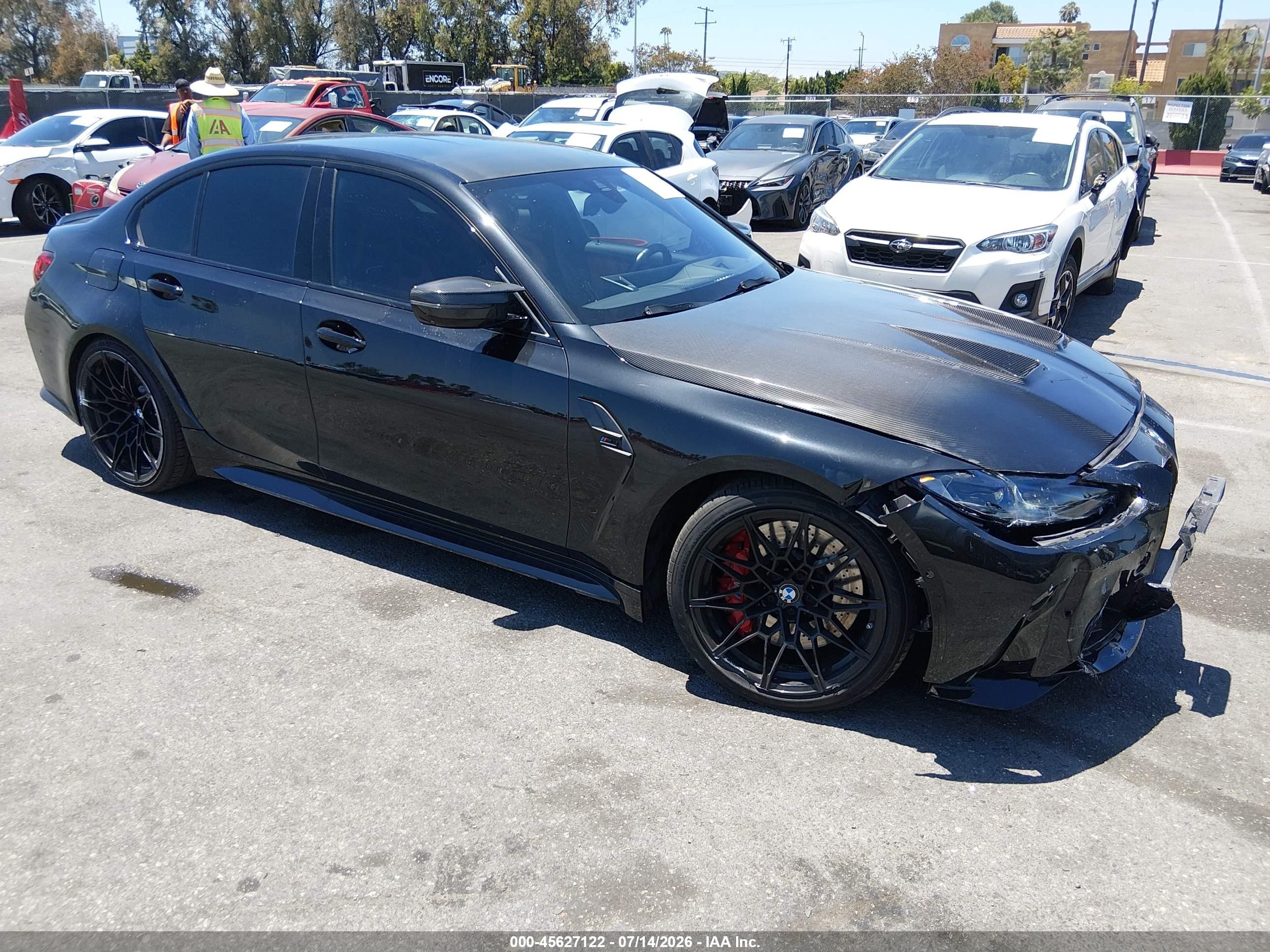 2023 BMW M3 Competition xDrive, VIN WBS43AY06PFN57546 — Front end