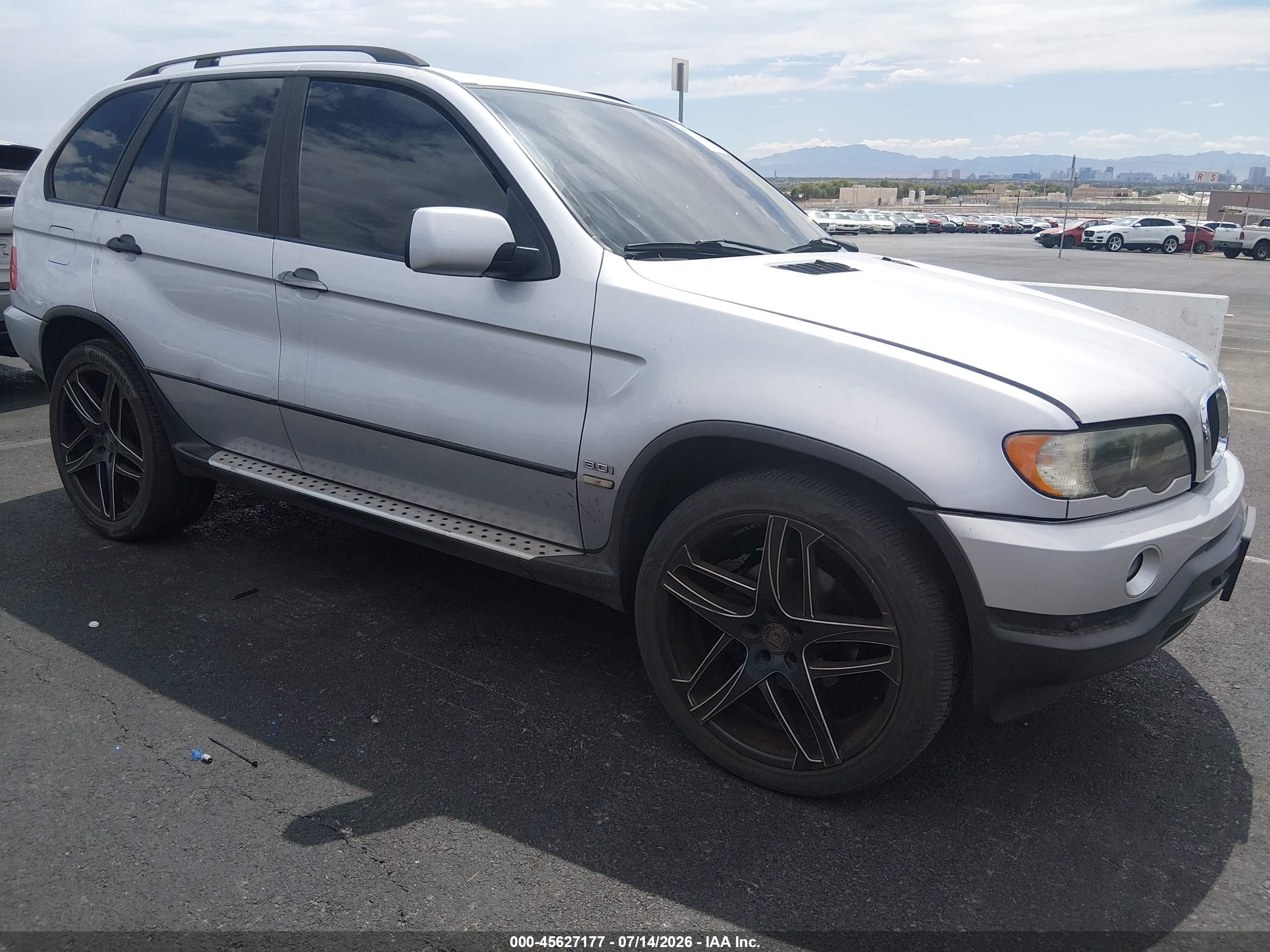 2002 BMW X5 3.0i, VIN 5UXFA53502LP29028 — Normal wear
