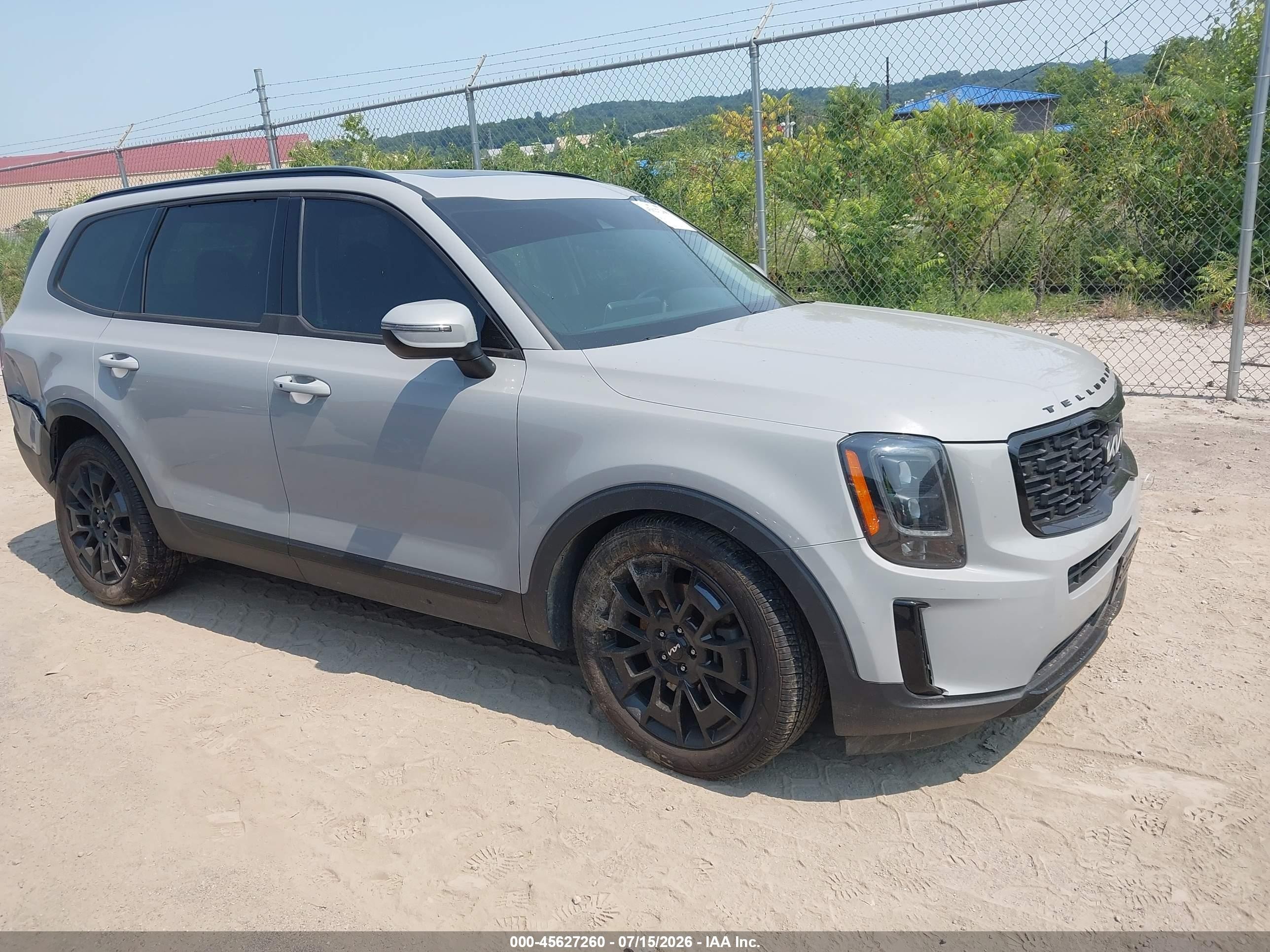 2022 Kia Telluride EX, VIN 5XYP3DHCXNG302019 — All over