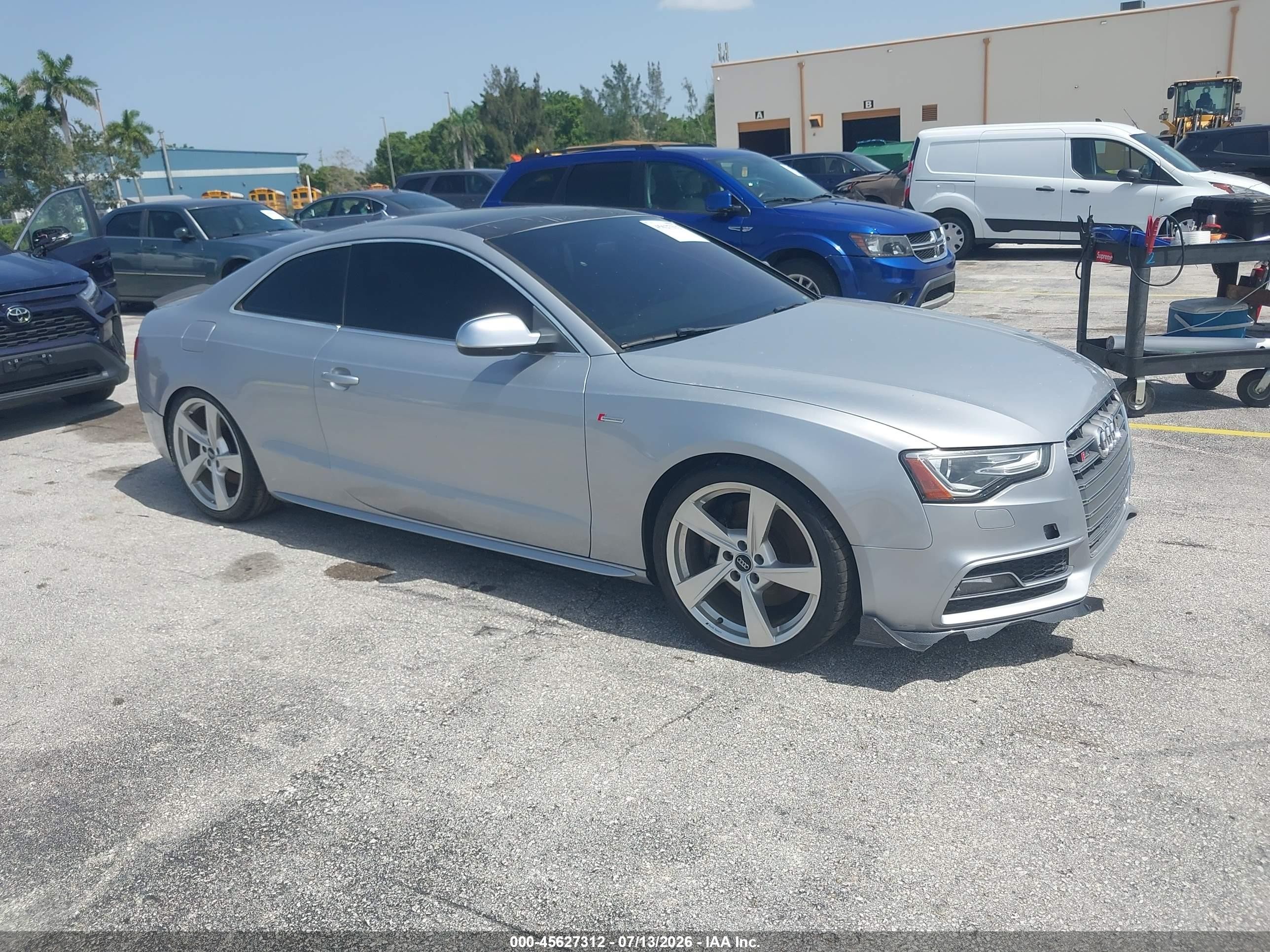 2016 Audi S5 Premium Plus, VIN WAUC4AFR8GA026554 — Механическое