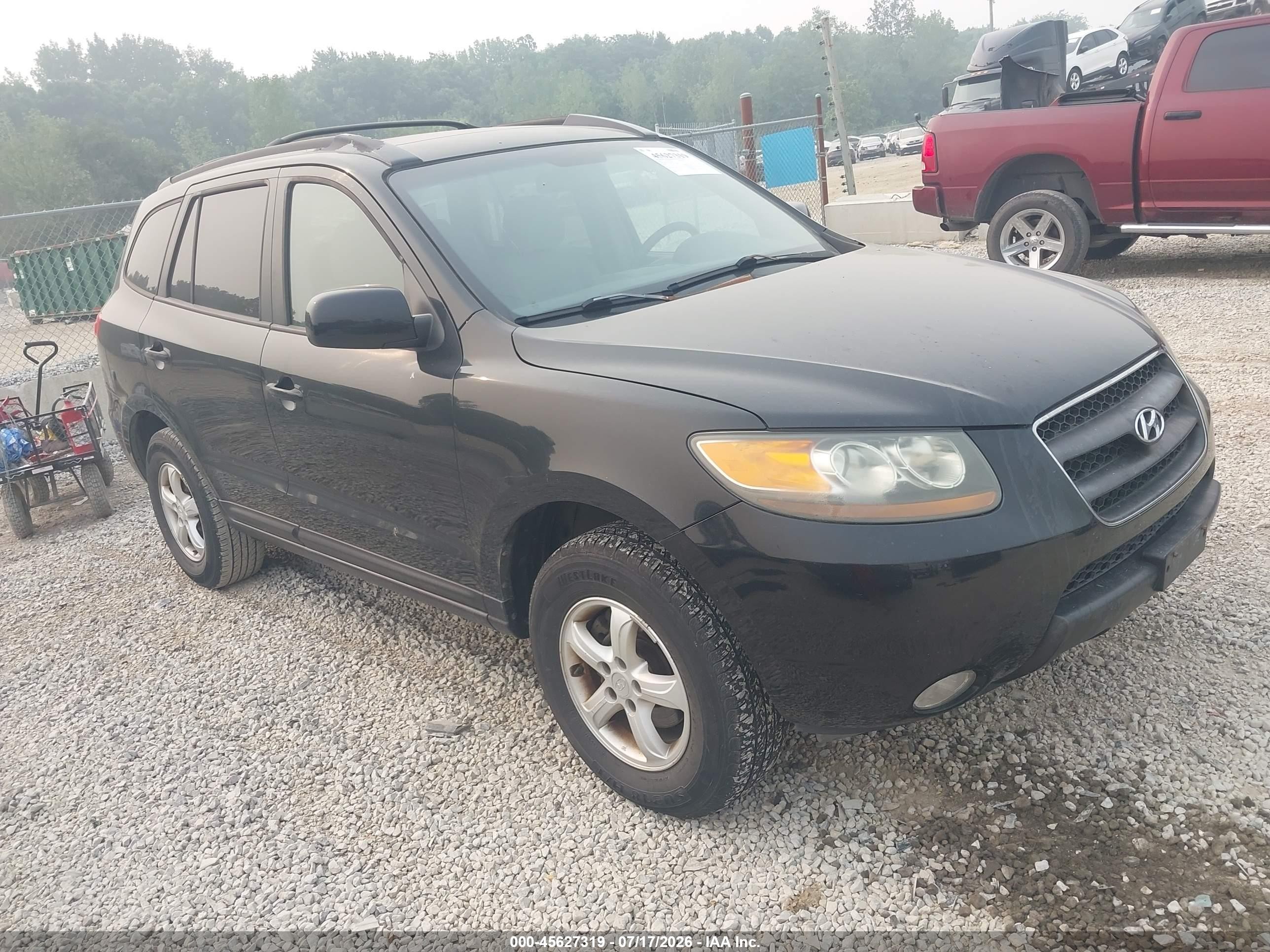 2007 Hyundai Santa Fe GLS, VIN 5NMSG13D17H041529 — Normal wear