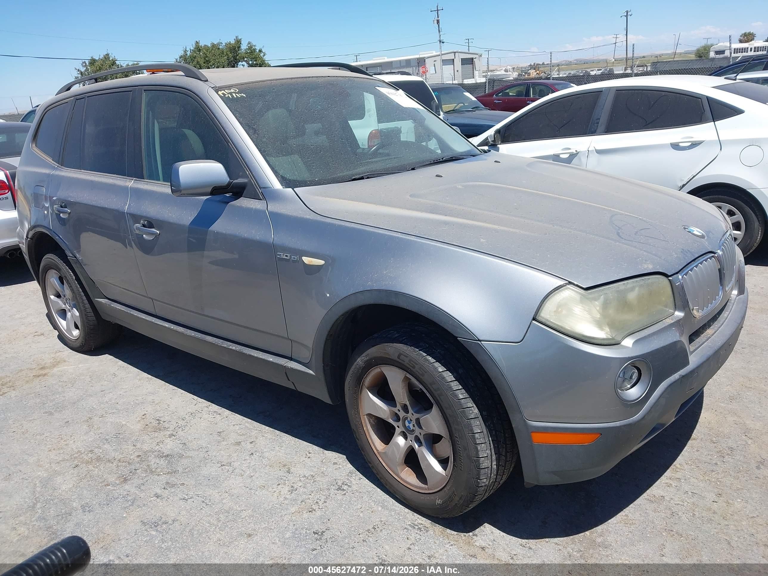 2008 BMW X3 3.0si, VIN WBXPC93488WJ15174 — Обычный износ