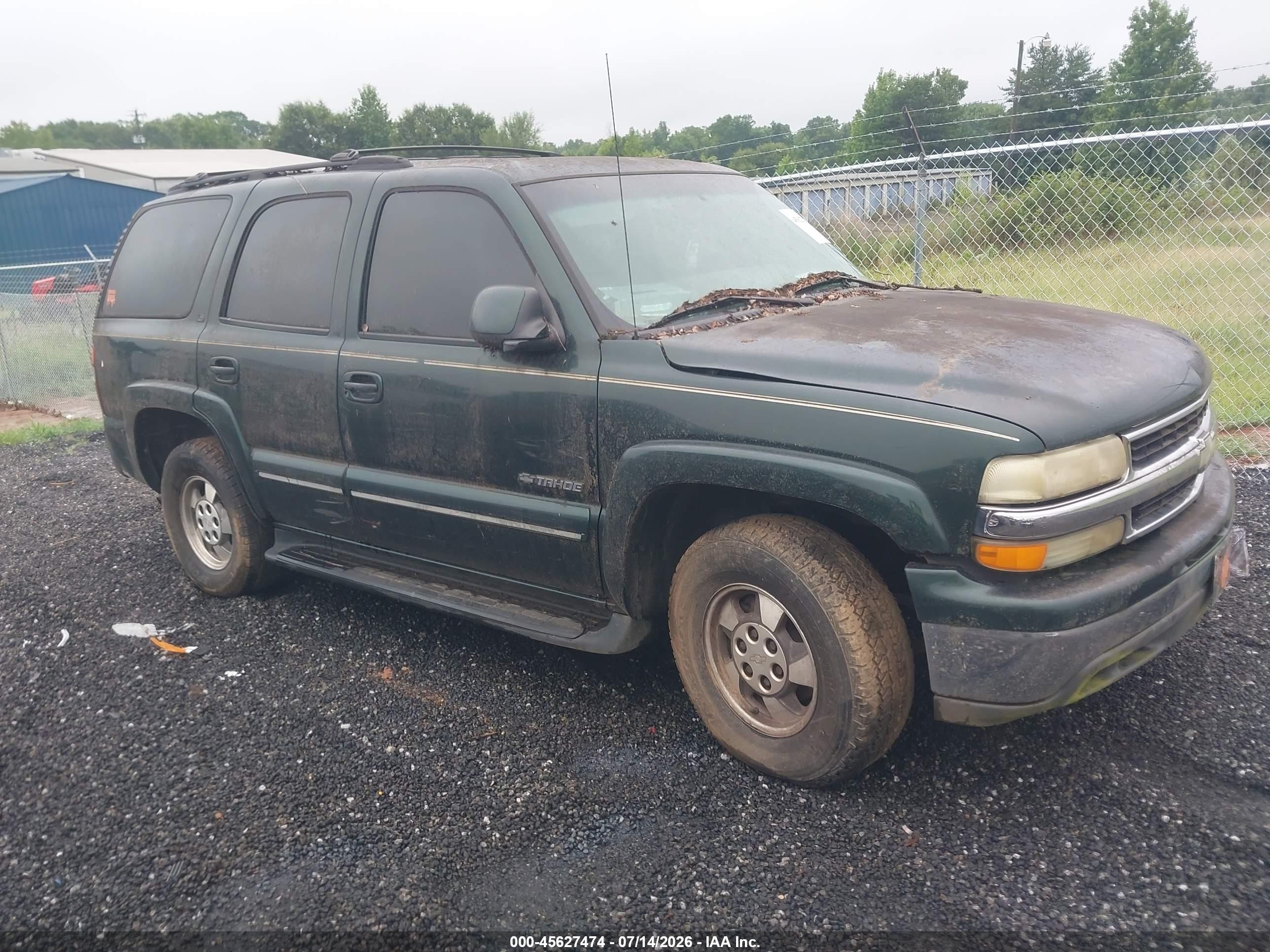 2002 Chevrolet Tahoe LT, VIN 1GNEC13Z92R239307 — Normal wear