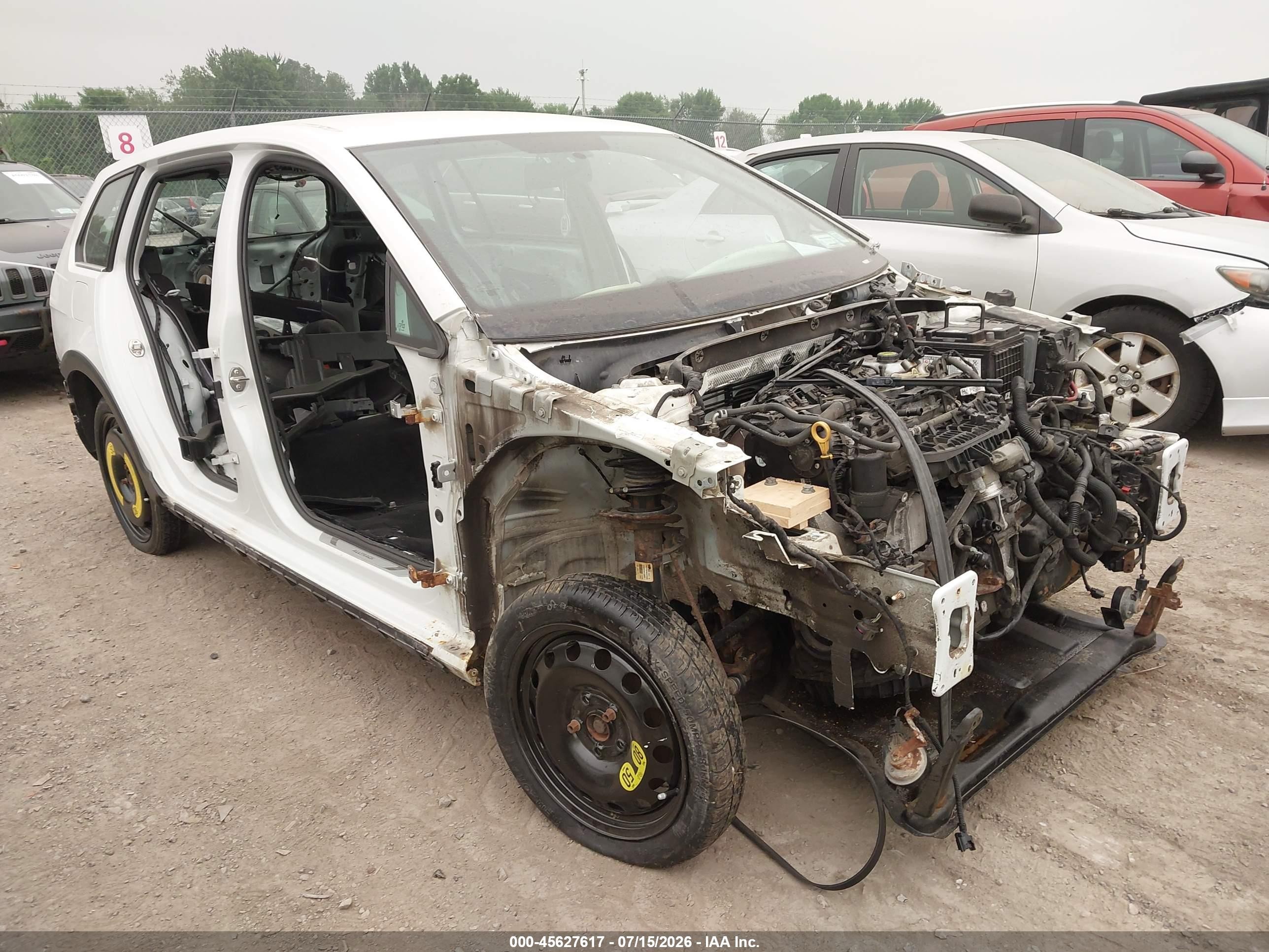 2017 Volkswagen Golf S, VIN 3VWH17AU5HM536569 — Stripped