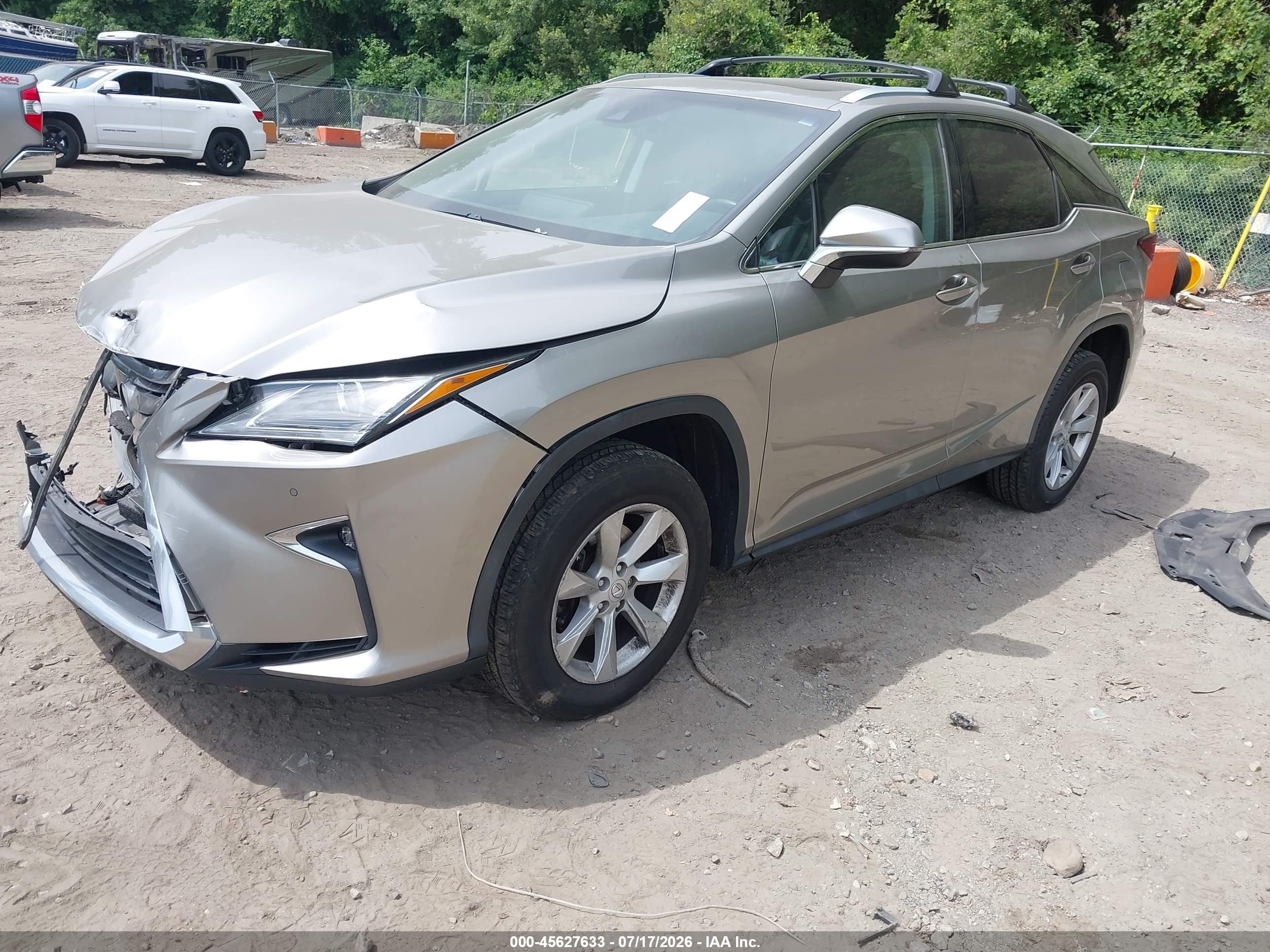 2017 Lexus RX 350, VIN 2T2BZMCA4HC085416 — Front end