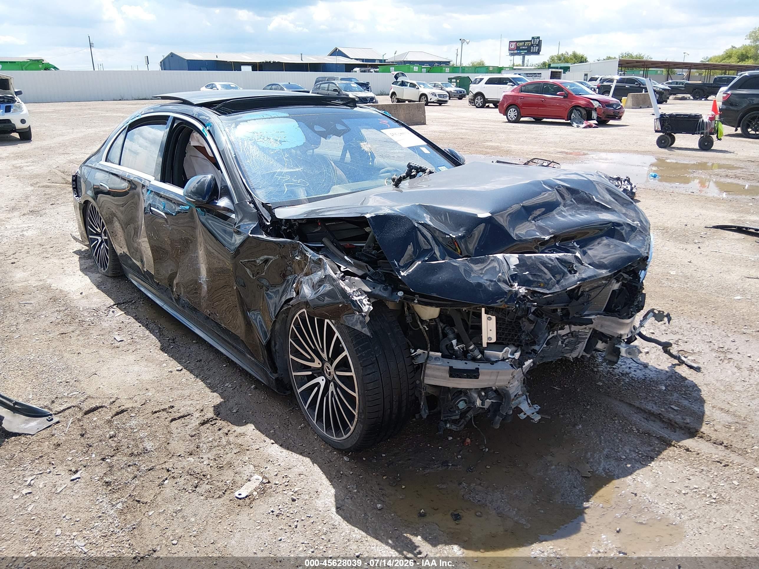 2021 Mercedes-Benz S 580, VIN W1K6G7GB1MA043340 — All over