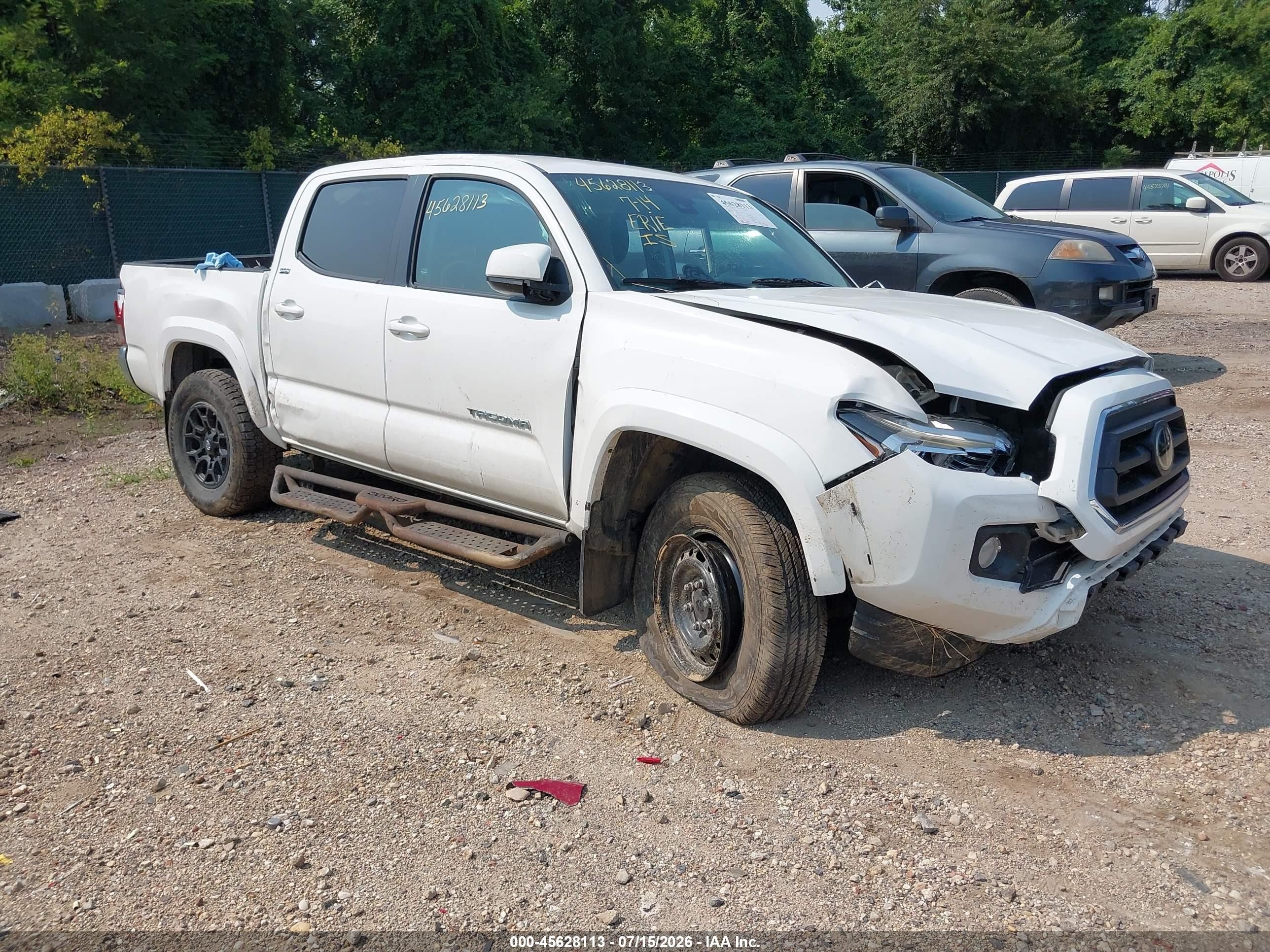 2020 Toyota Tacoma TRD Sport, VIN 3TMCZ5AN7LM345201 — По всему кузову