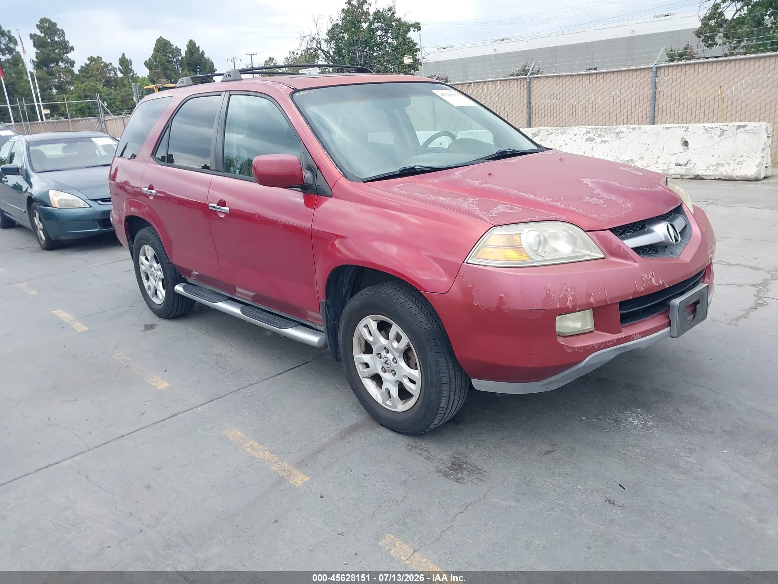 2005 Acura MDX Touring, VIN 2HNYD18905H541126 — Normal wear