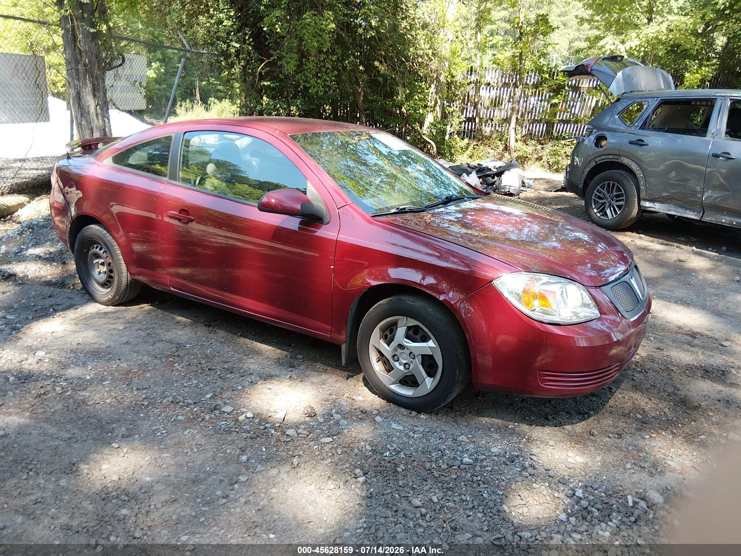 2008 Pontiac G5, VIN 1G2AL18F187339285 — Normal wear