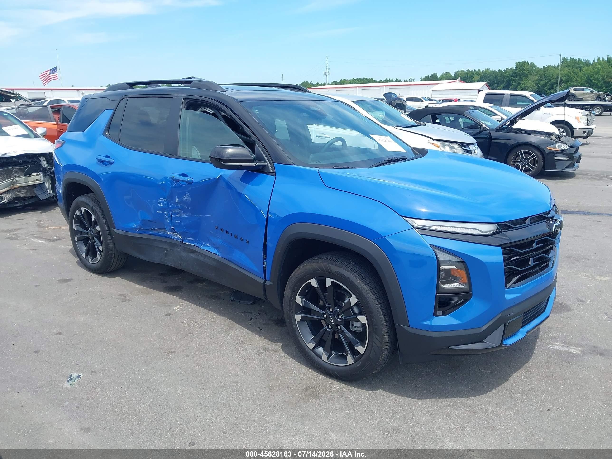 2025 Chevrolet Equinox FWD RS, VIN 3GNAXLEG0SL265571 — Side