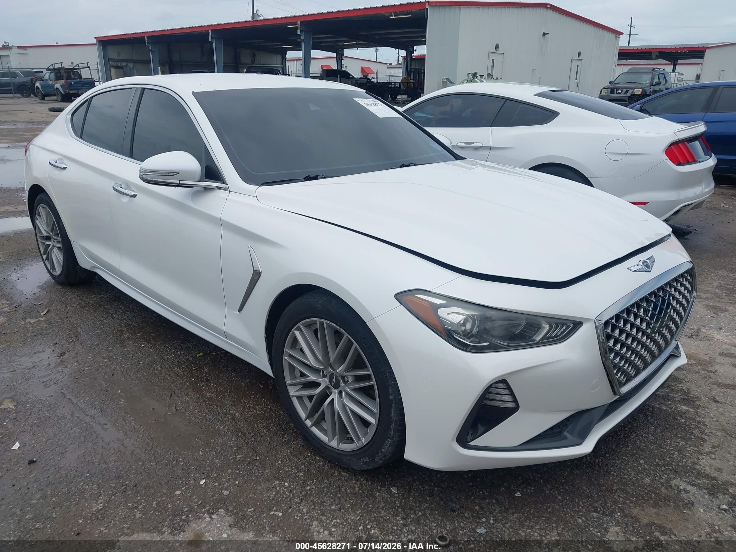 2020 Genesis G70 2.0T, VIN KMTG64LA3LU051161 — Вода / потоп