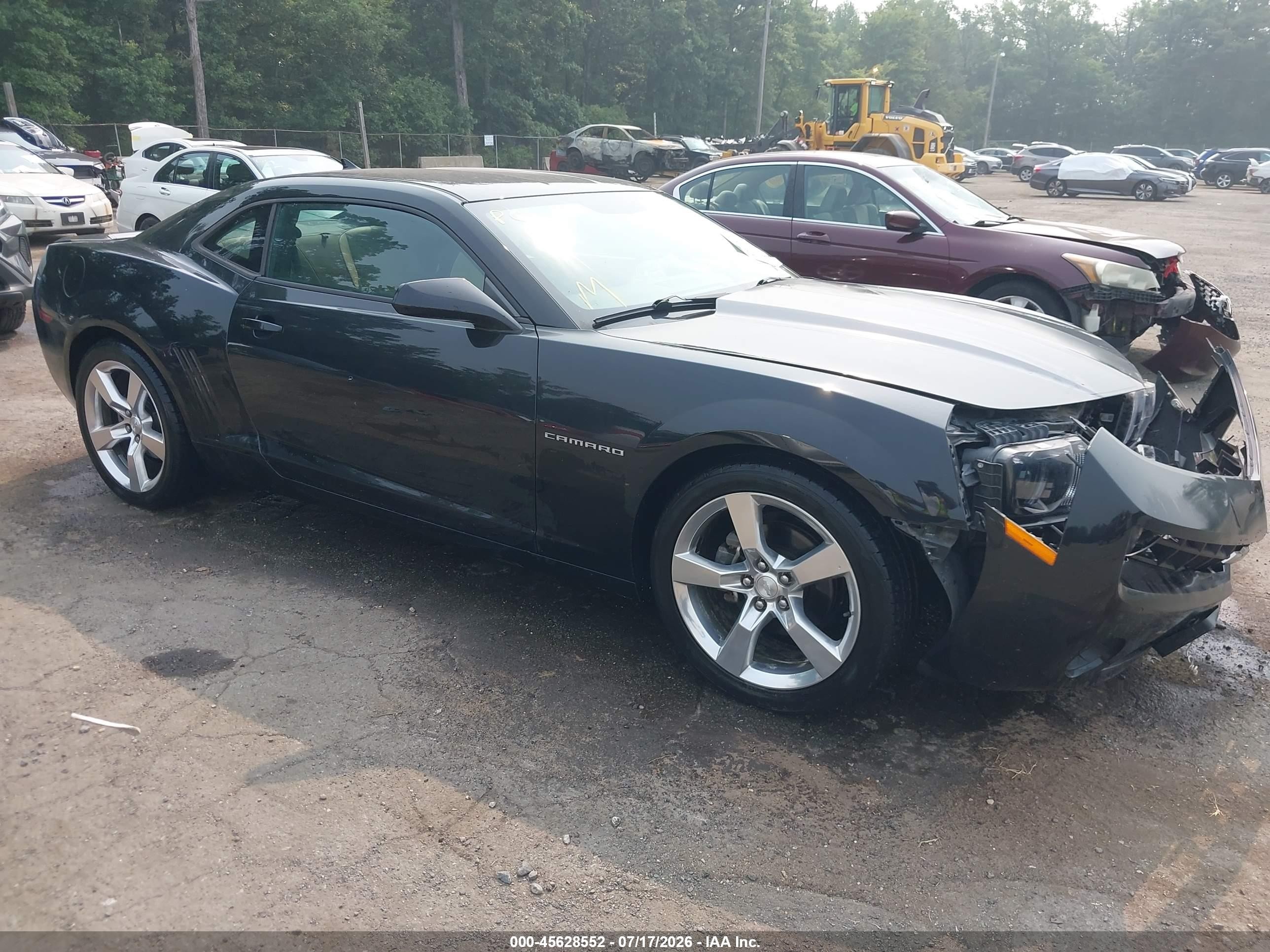 2012 Chevrolet Camaro 2LT, VIN 2G1FC1E31C9137493 — Front end