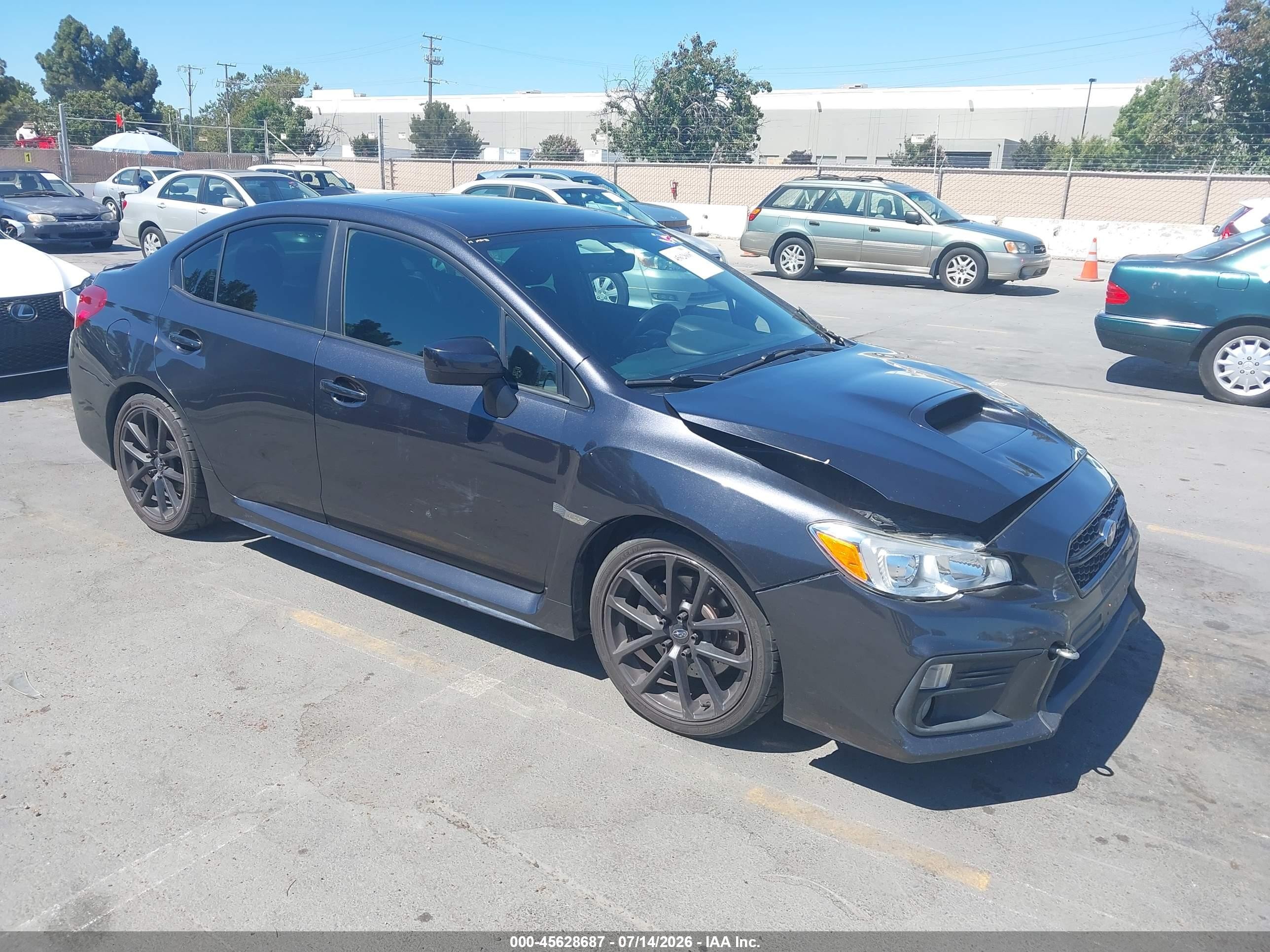 2018 Subaru WRX Premium, VIN JF1VA1C6XJ9830447 — Normal wear