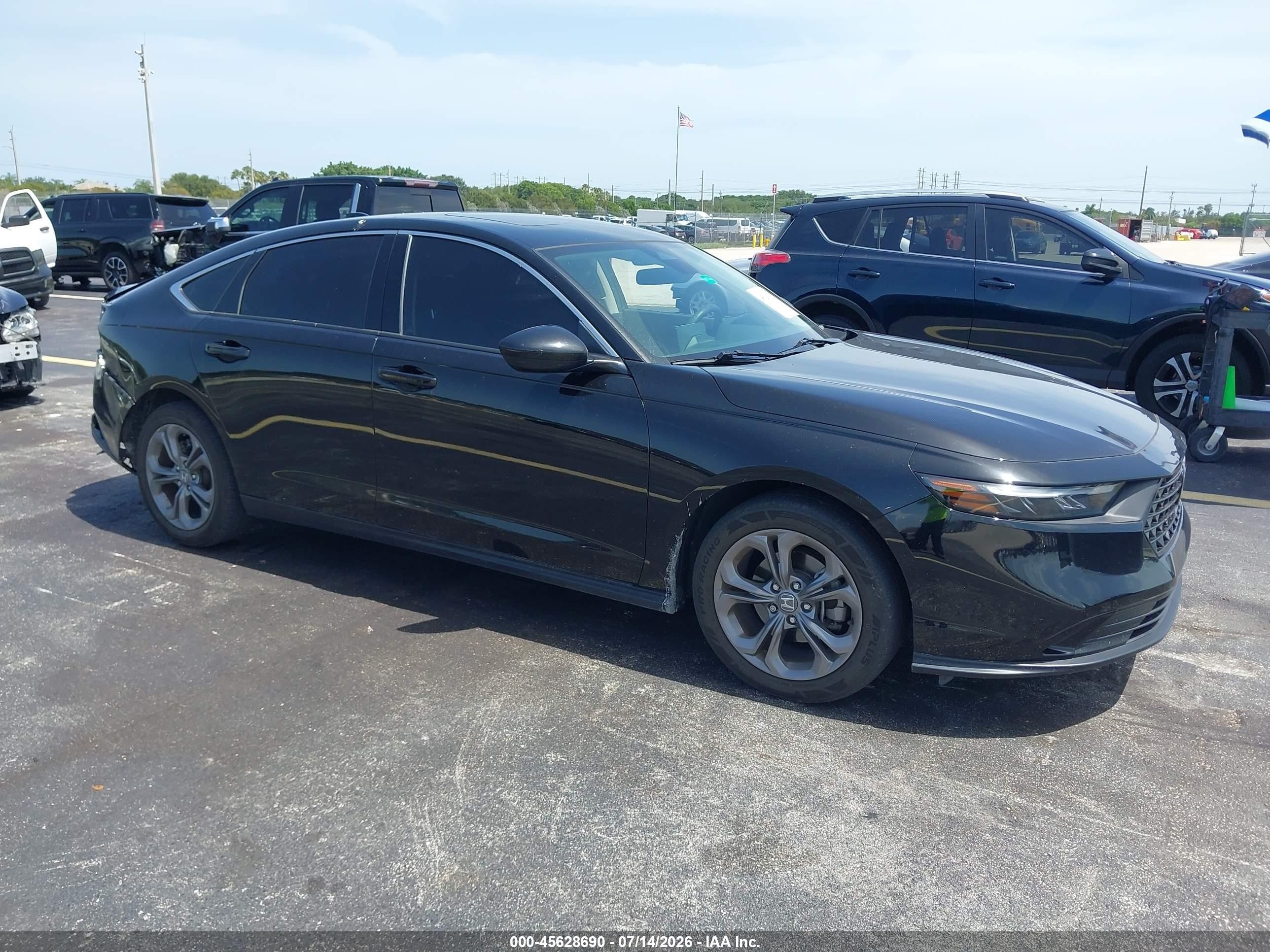 2024 Honda Accord EX, VIN 1HGCY1F36RA049158 — Side