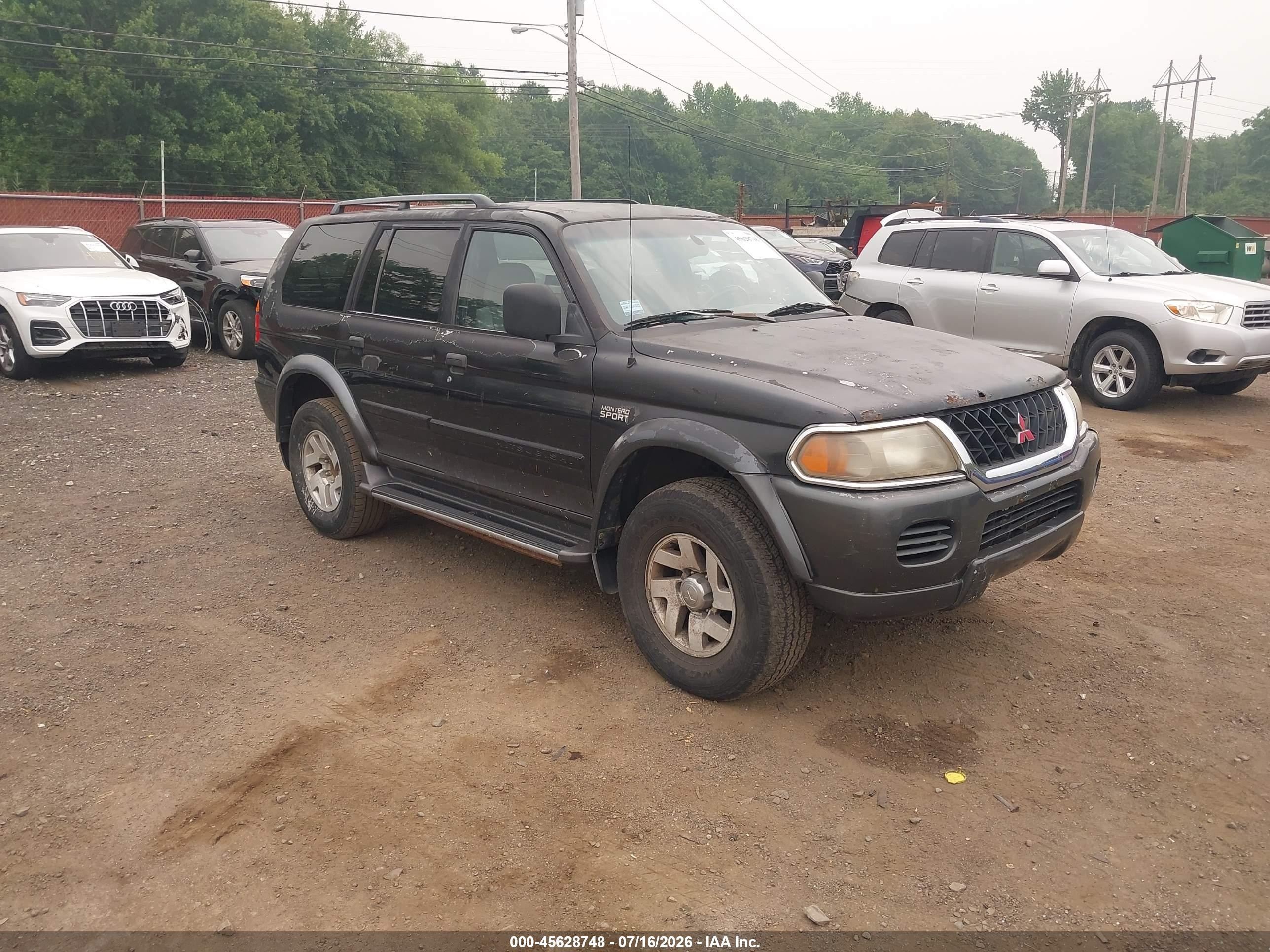 2001 Mitsubishi Montero Sport LS, VIN JA4MT31H71P001504 — Обычный износ