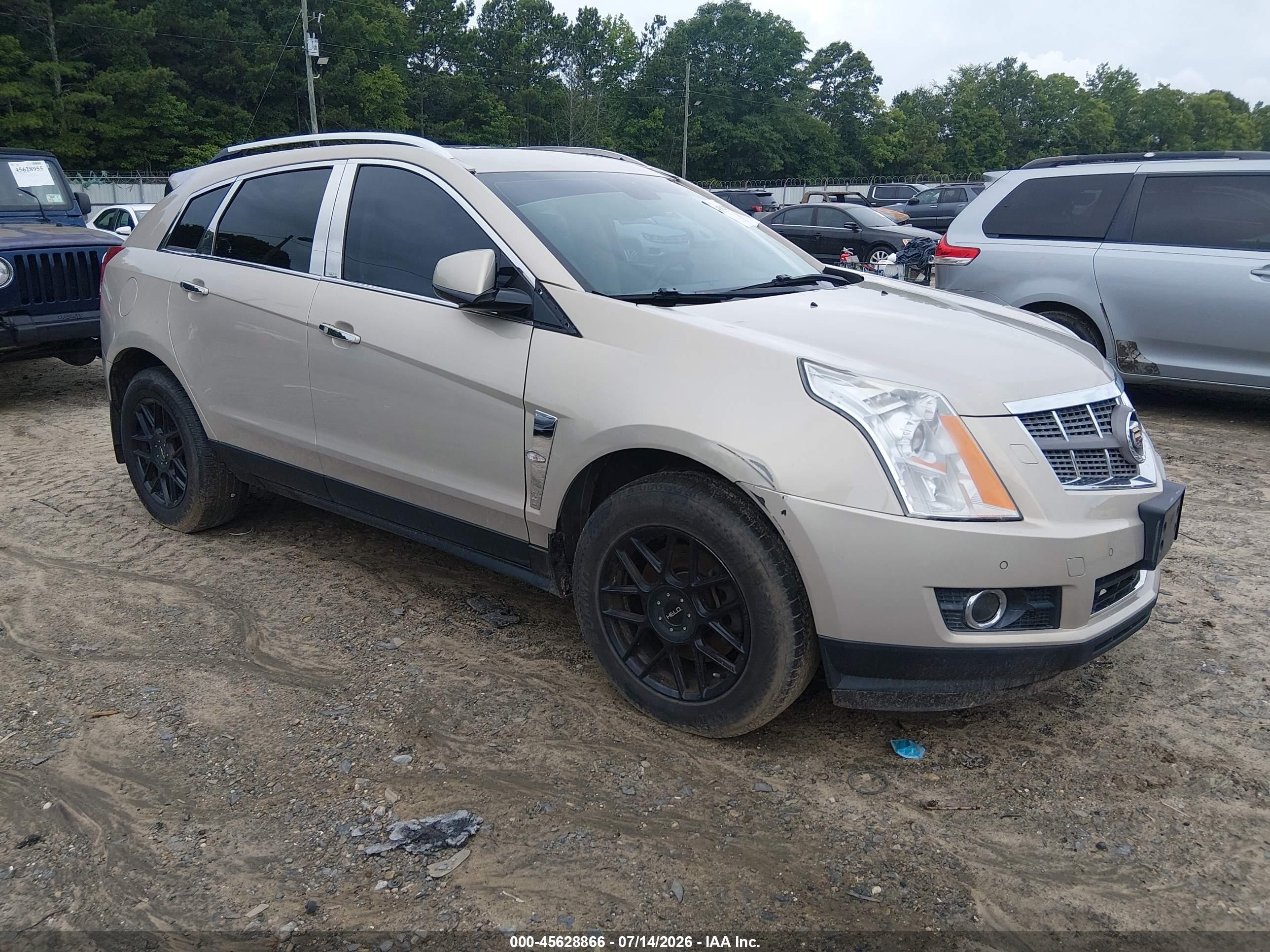 2011 Cadillac SRX Luxury Collection, VIN 3GYFNAEY6BS597466 — Front end