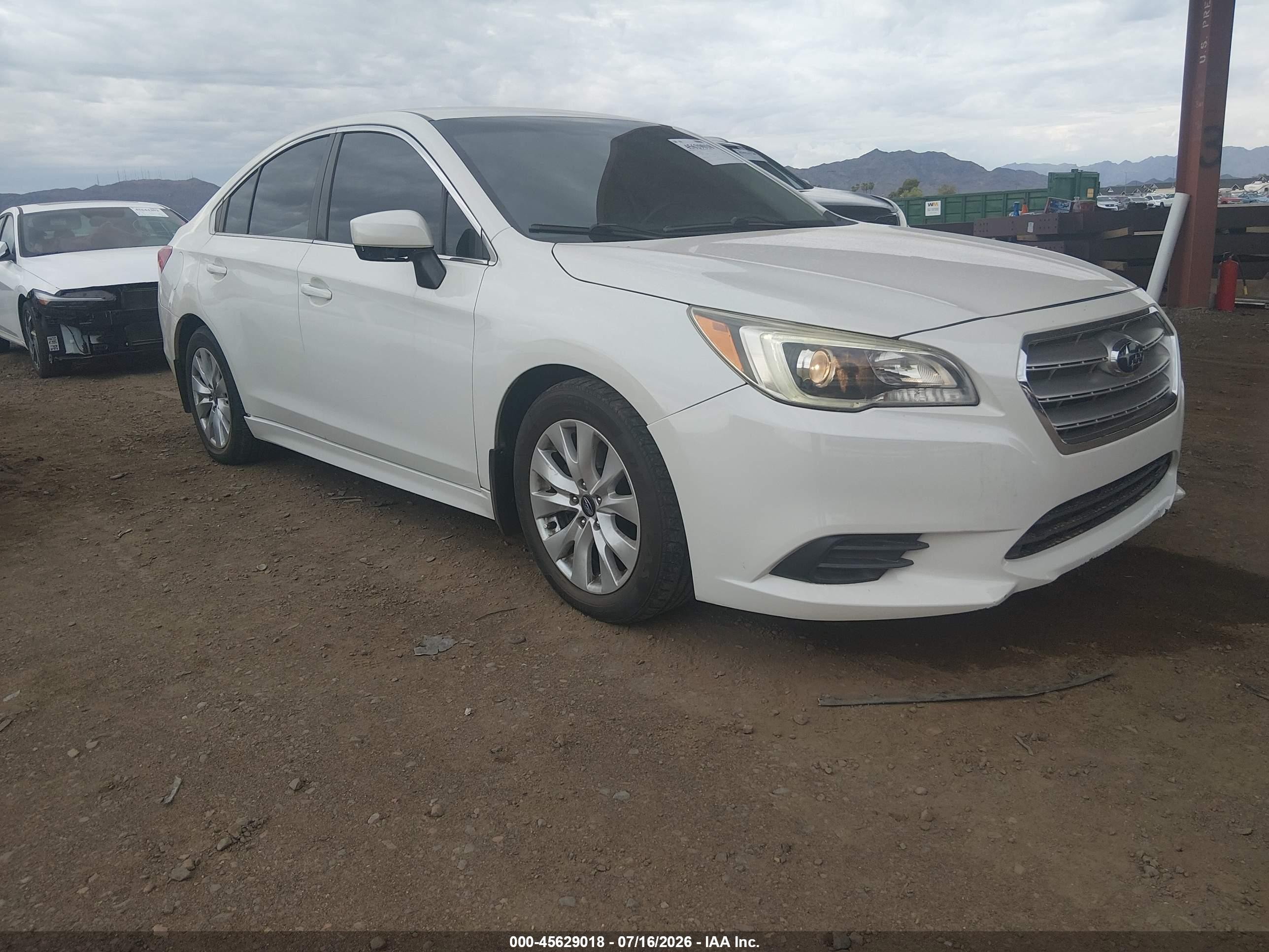 2015 Subaru Legacy Premium, VIN 4S3BNAC62F3066959 — Normal wear