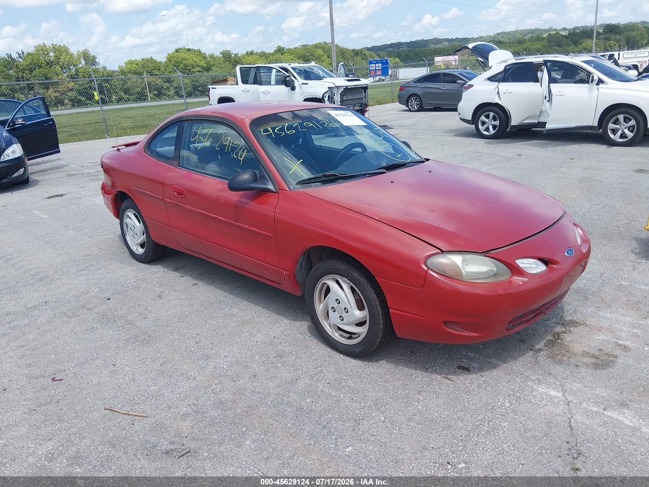 2000 Ford Escort ZX2, VIN 3FAKP1135YR202353 — Normal wear