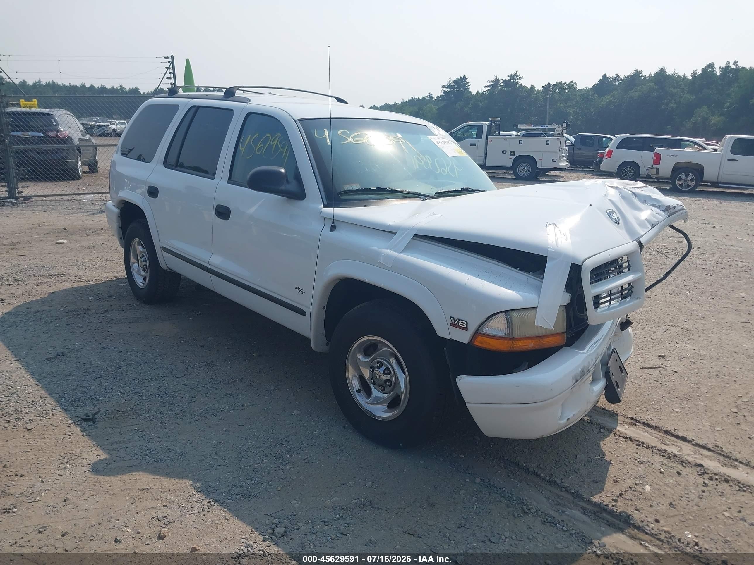 1999 Dodge Durango, VIN 1B4HR28Z4XF710918 — Front end